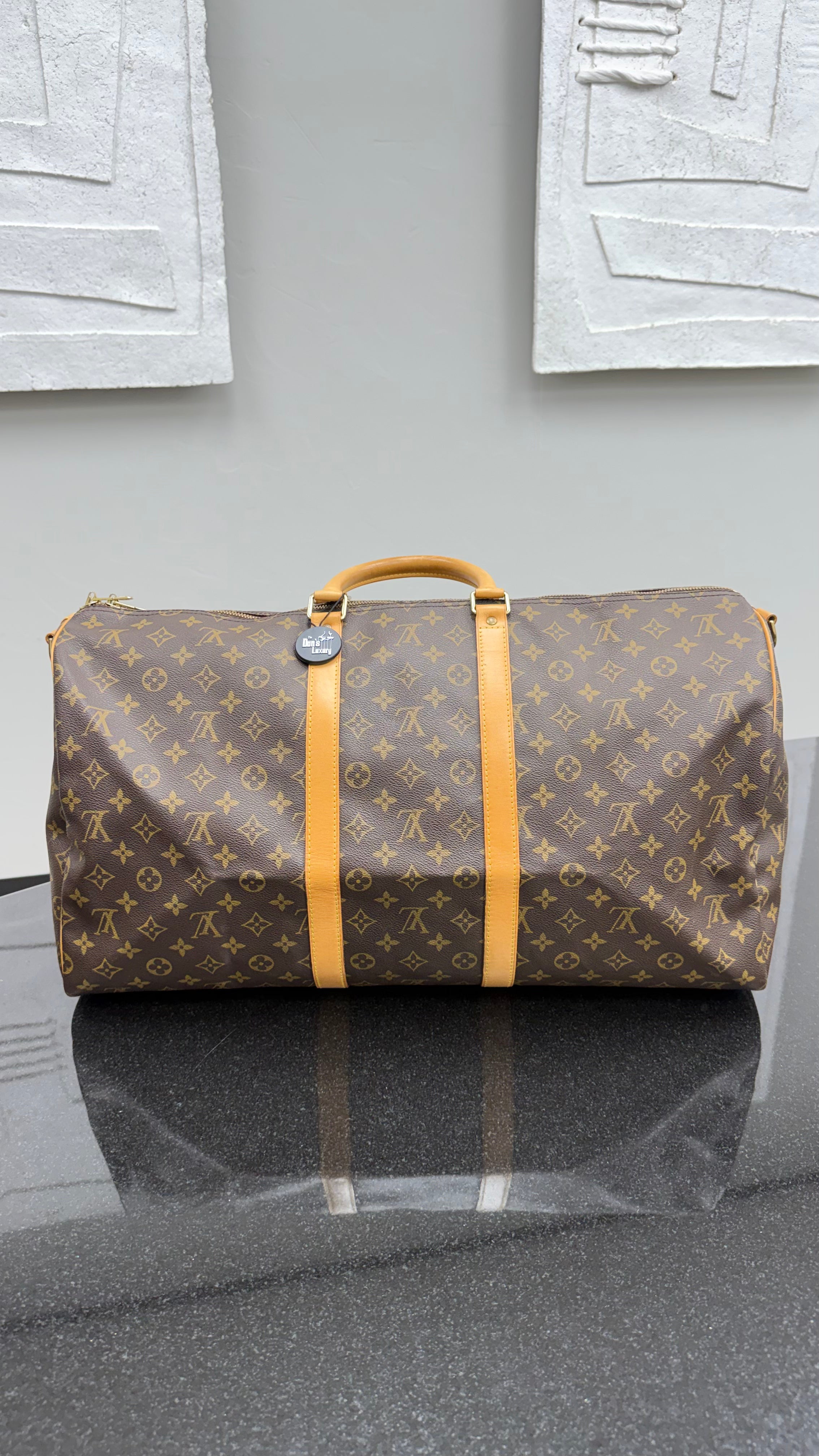 Louis Vuitton Monogram Keepall Bandouliere 55