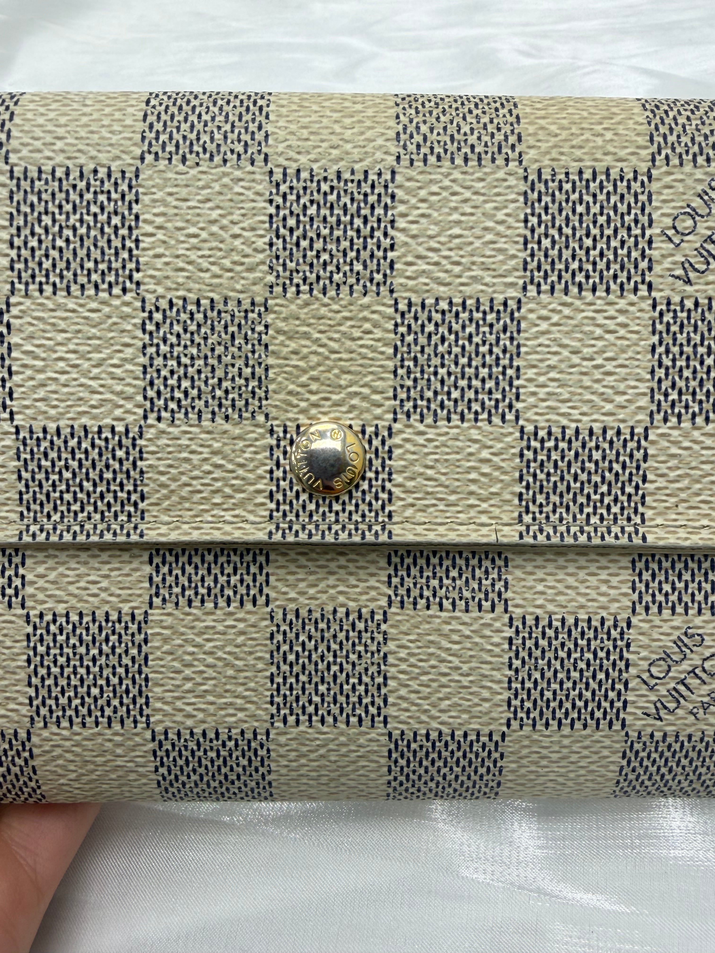 Louis Vuitton Damier Azur Sarah Wallet