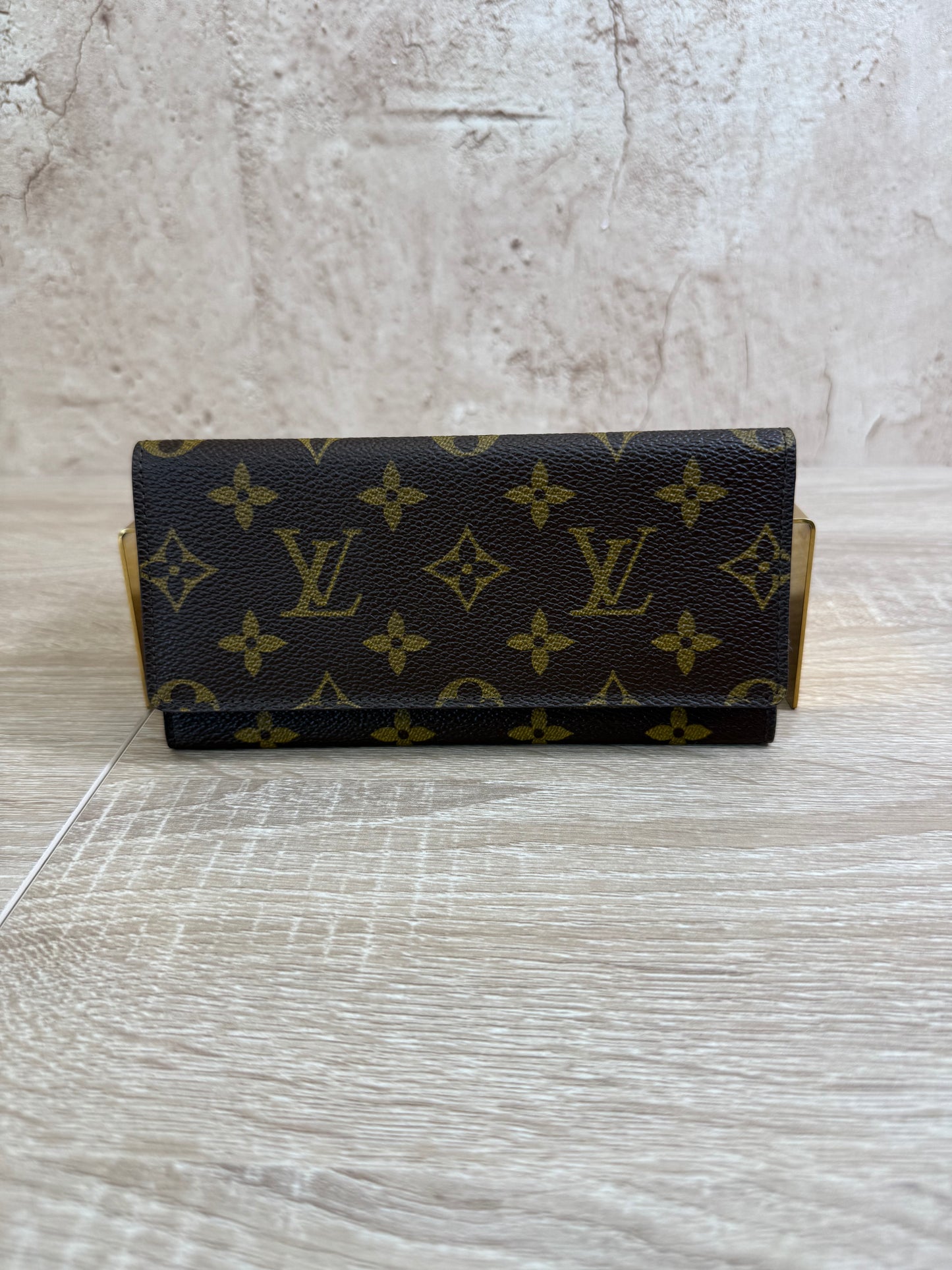 Louis Vuitton Monogram Flap Long Wallet