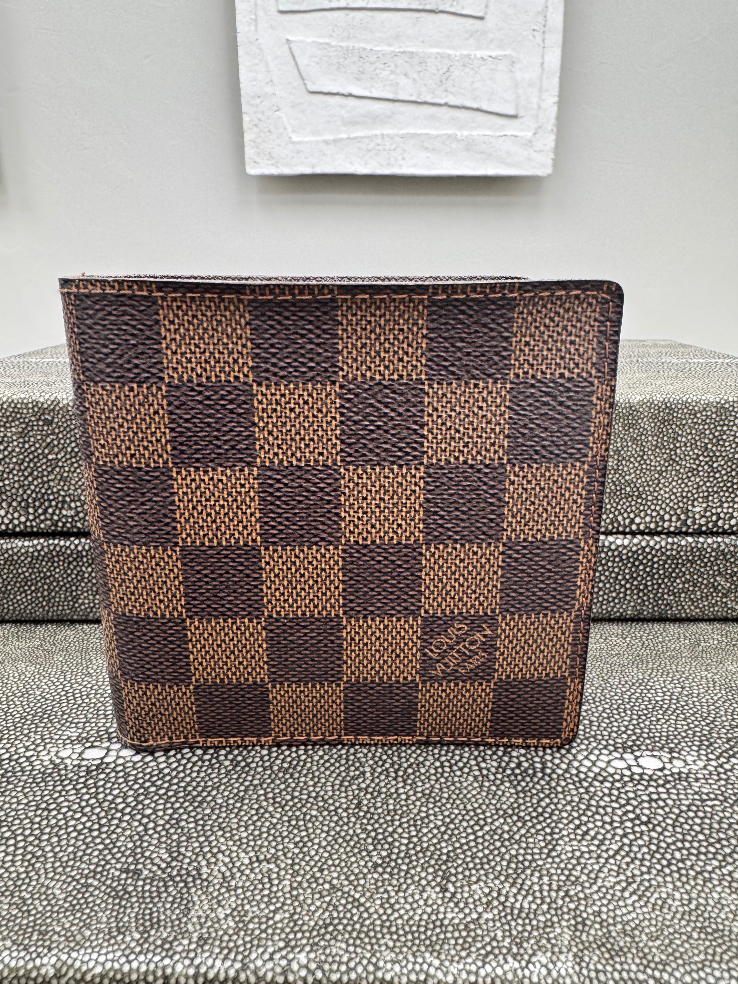 Louis Vuitton Damier Ebene Bifold Compact Wallet