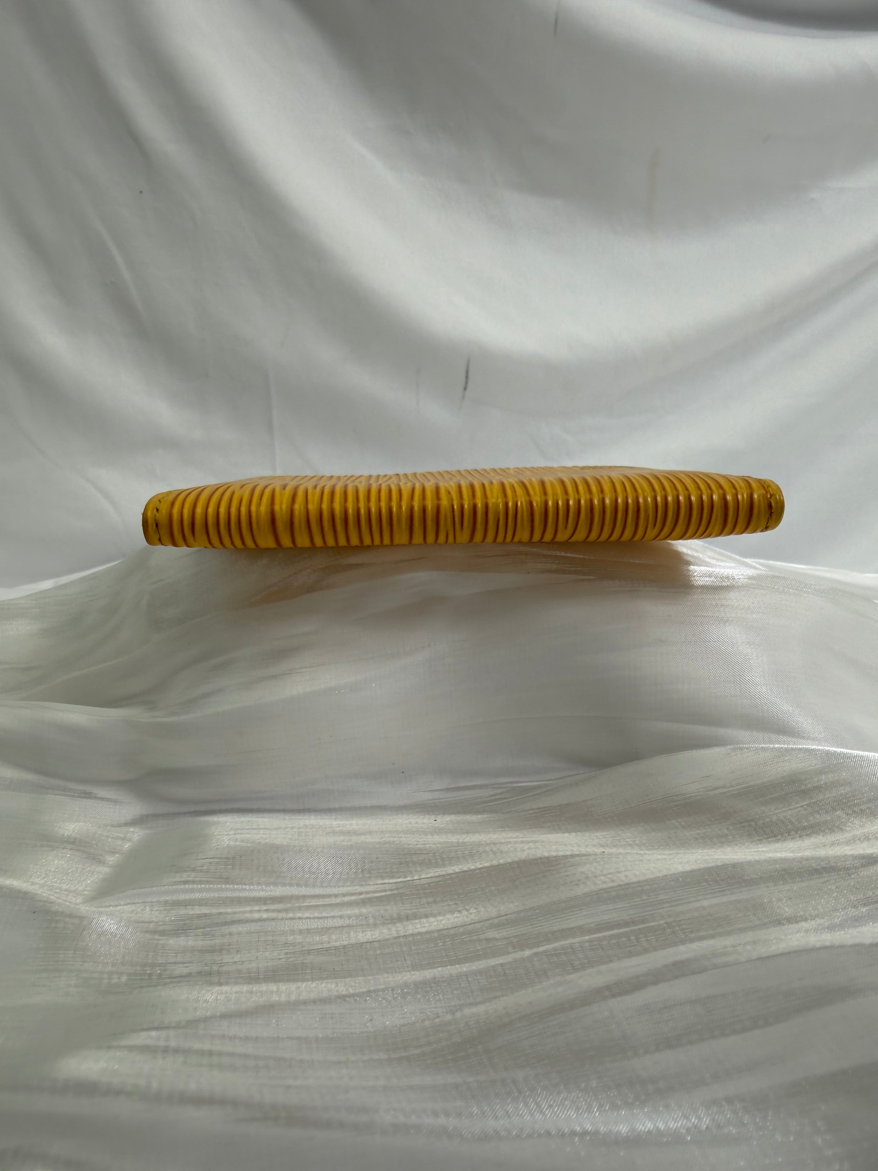 Louis Vuitton Yellow Epi Pocket Organizer