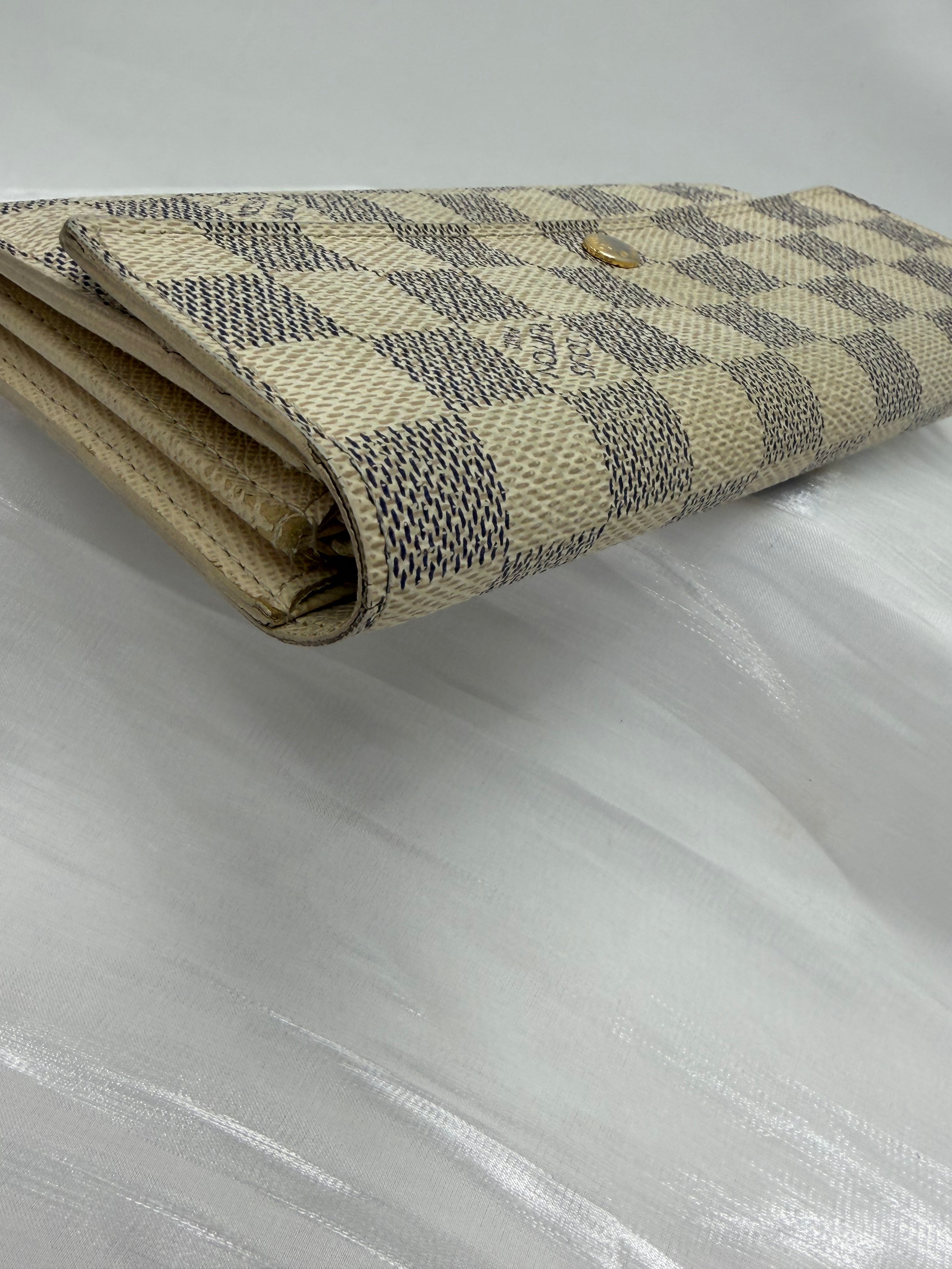 Louis Vuitton Damier Azur Sarah Wallet