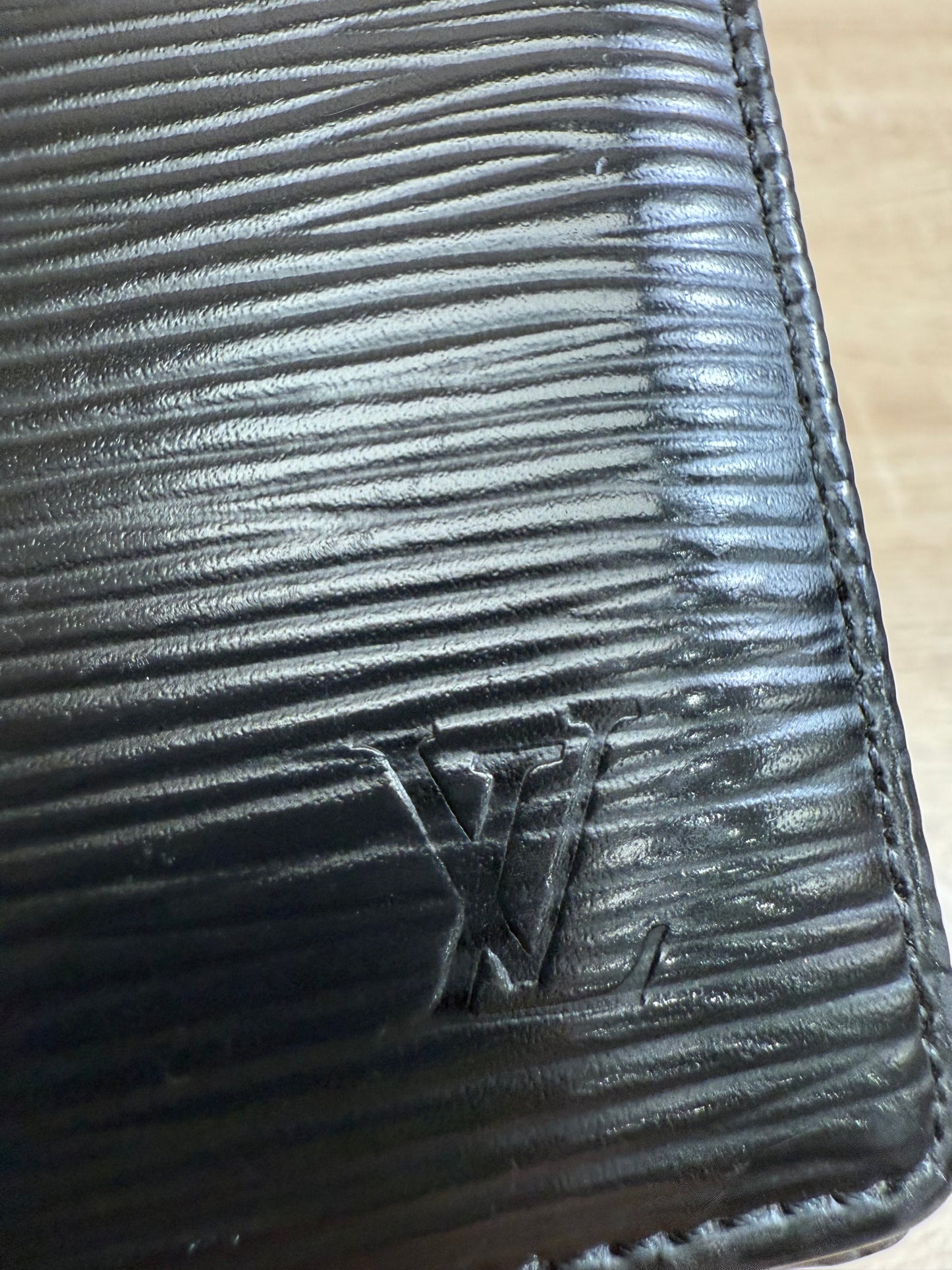 Louis Vuitton Black Epi Pocket Organizer
