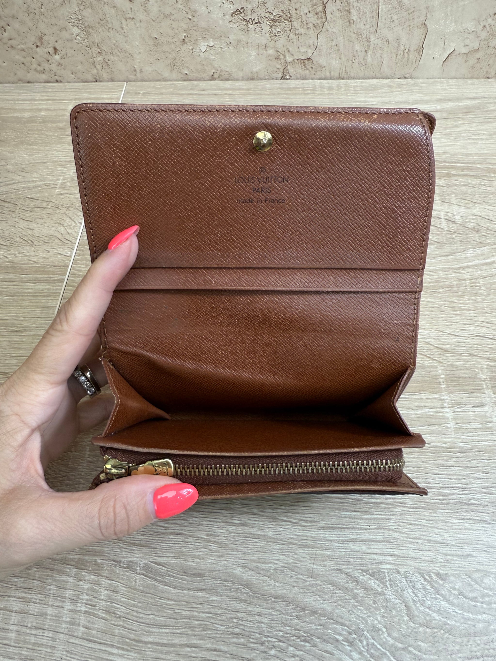 Louis Vuitton Monogram Porte Monnaie Wallet