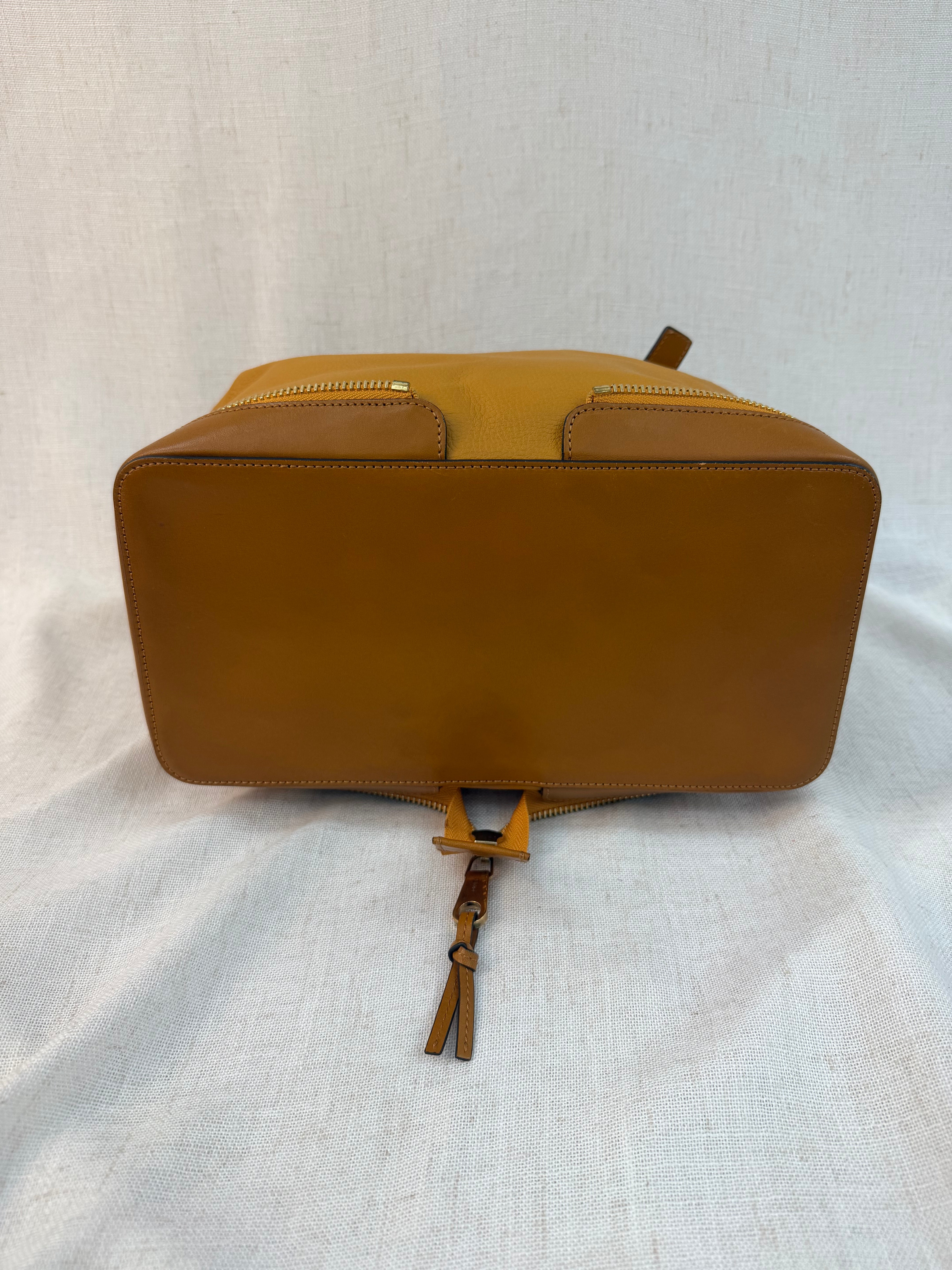 Chloe Yellow Leather Ellen Tote Bag