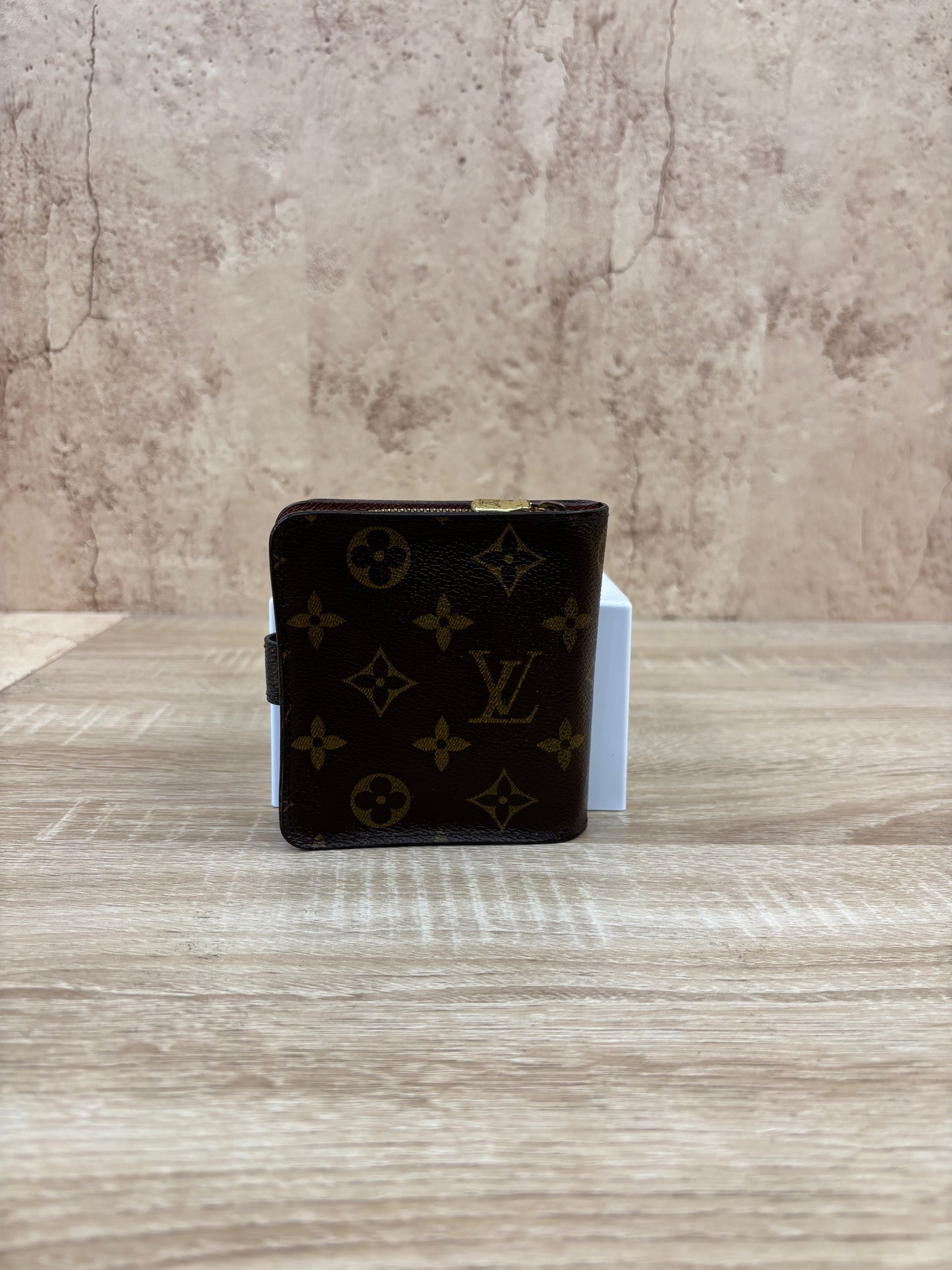 Louis Vuitton Monogram Compact Zip Wallet