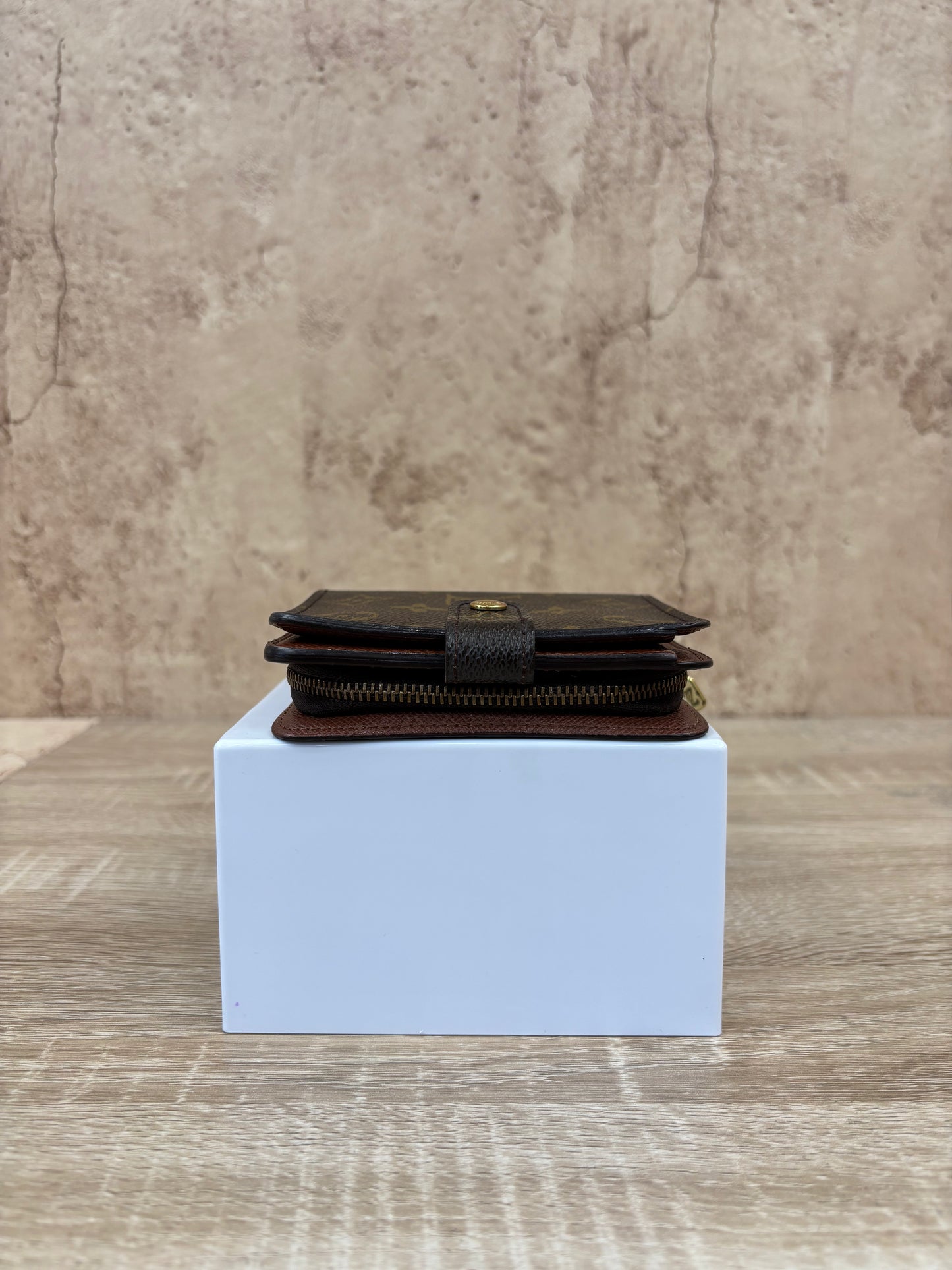 Louis Vuitton Monogram Compact Zip Wallet