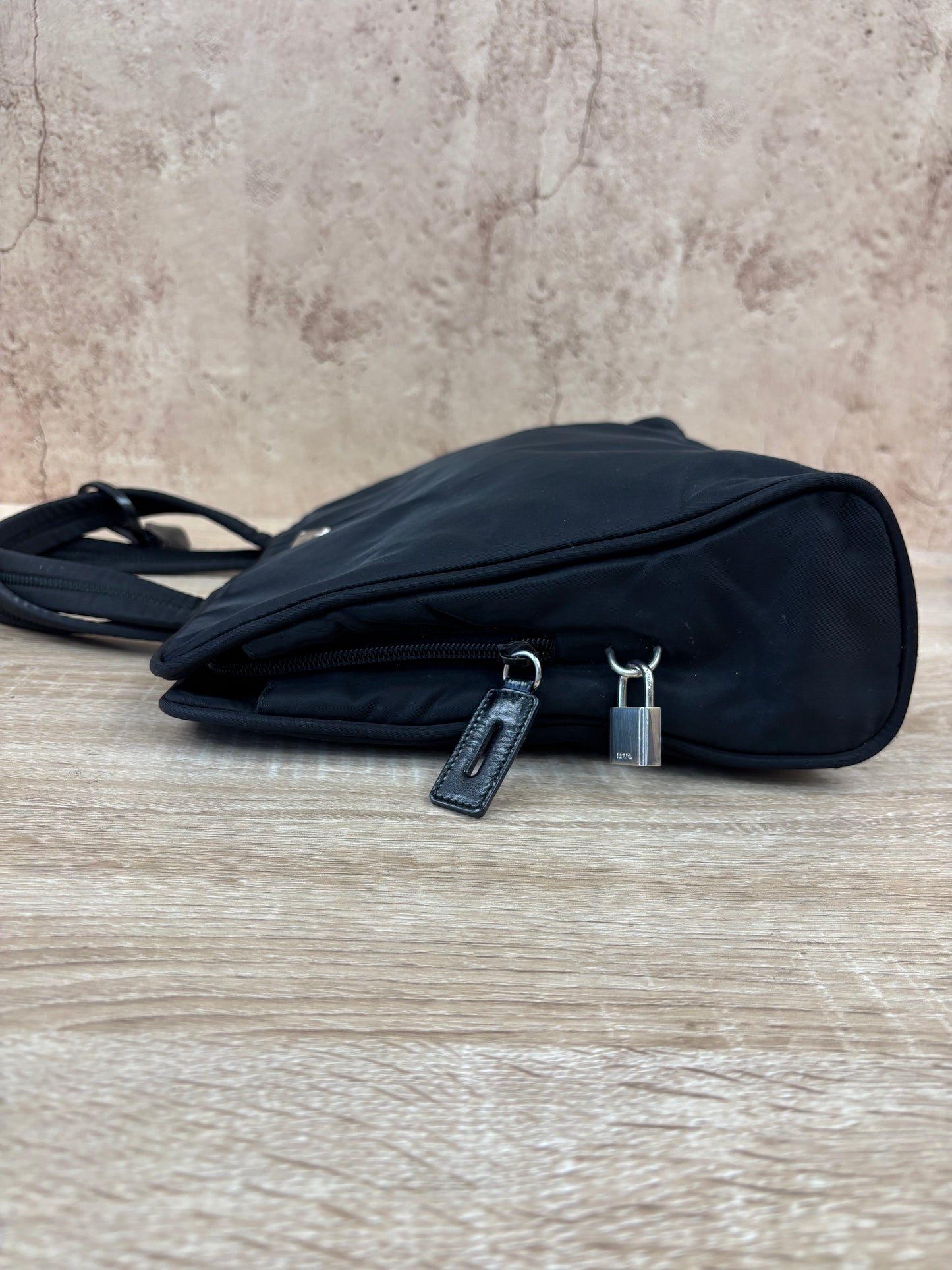 Prada Black Nylon Tote