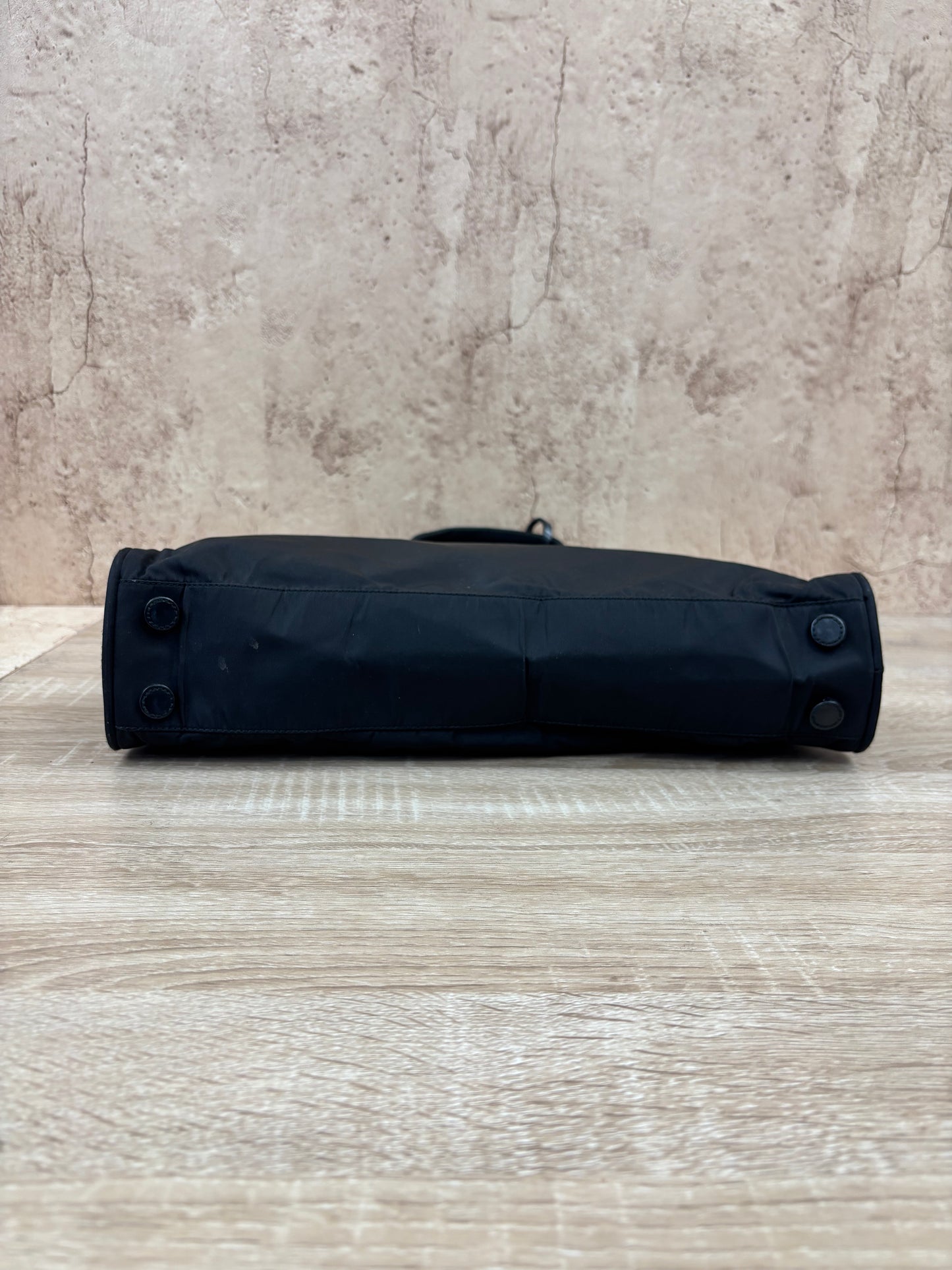 Prada Black Nylon Tote