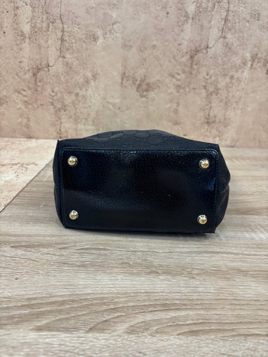 Gucci Black Canvas Eclipse Tote