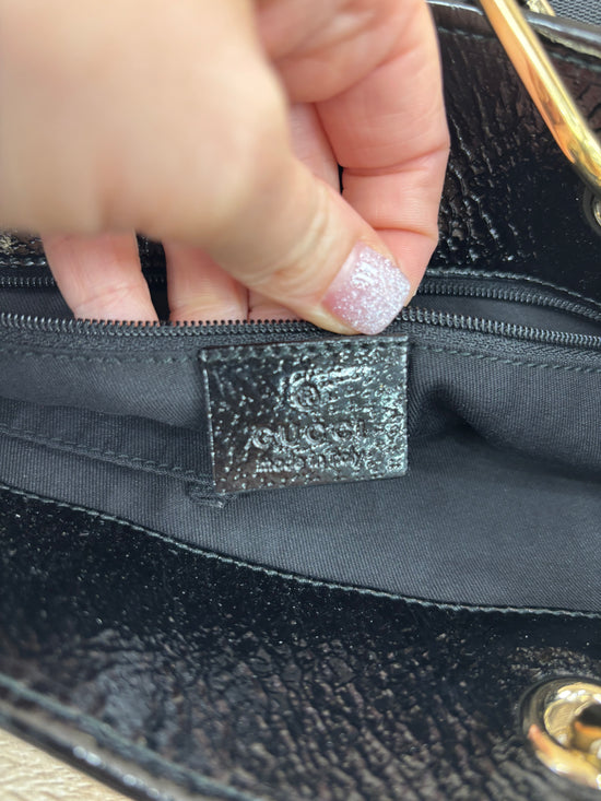 Gucci Black Canvas Eclipse Tote