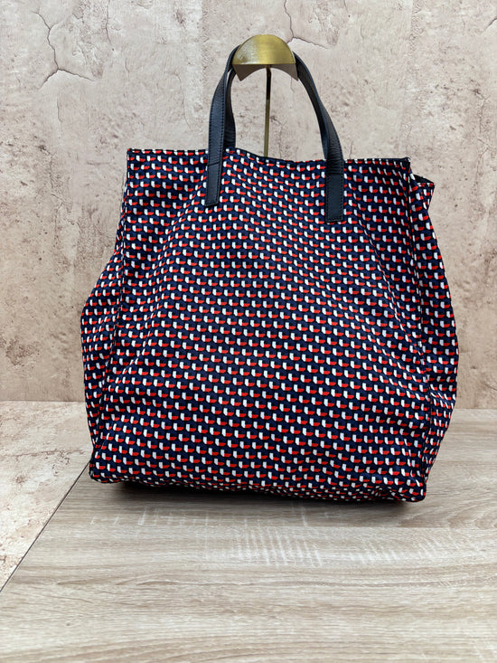 Prada Multicolor Tessuto Stampato Tote