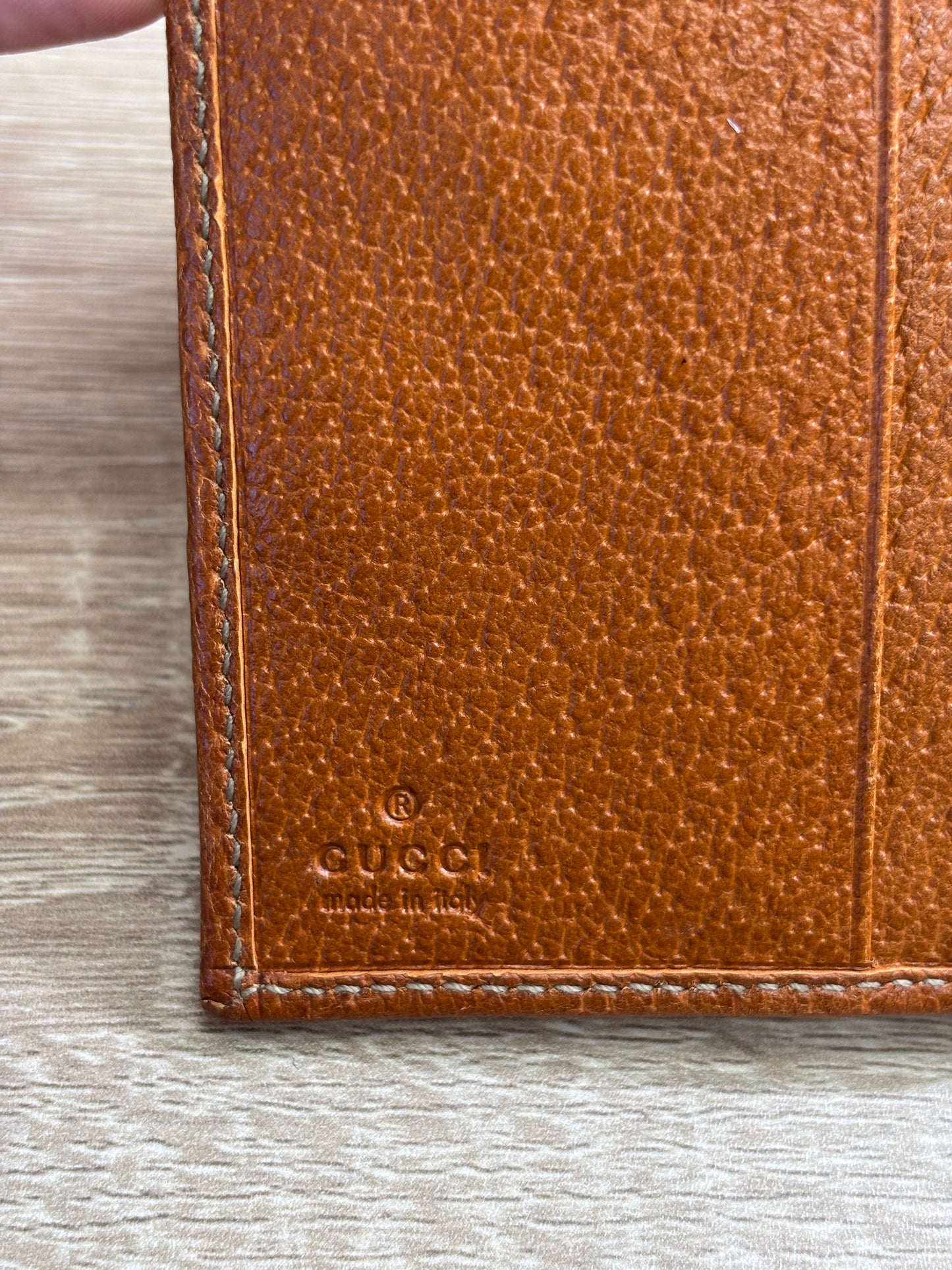 Gucci Brown GG Canvas Compact Wallet