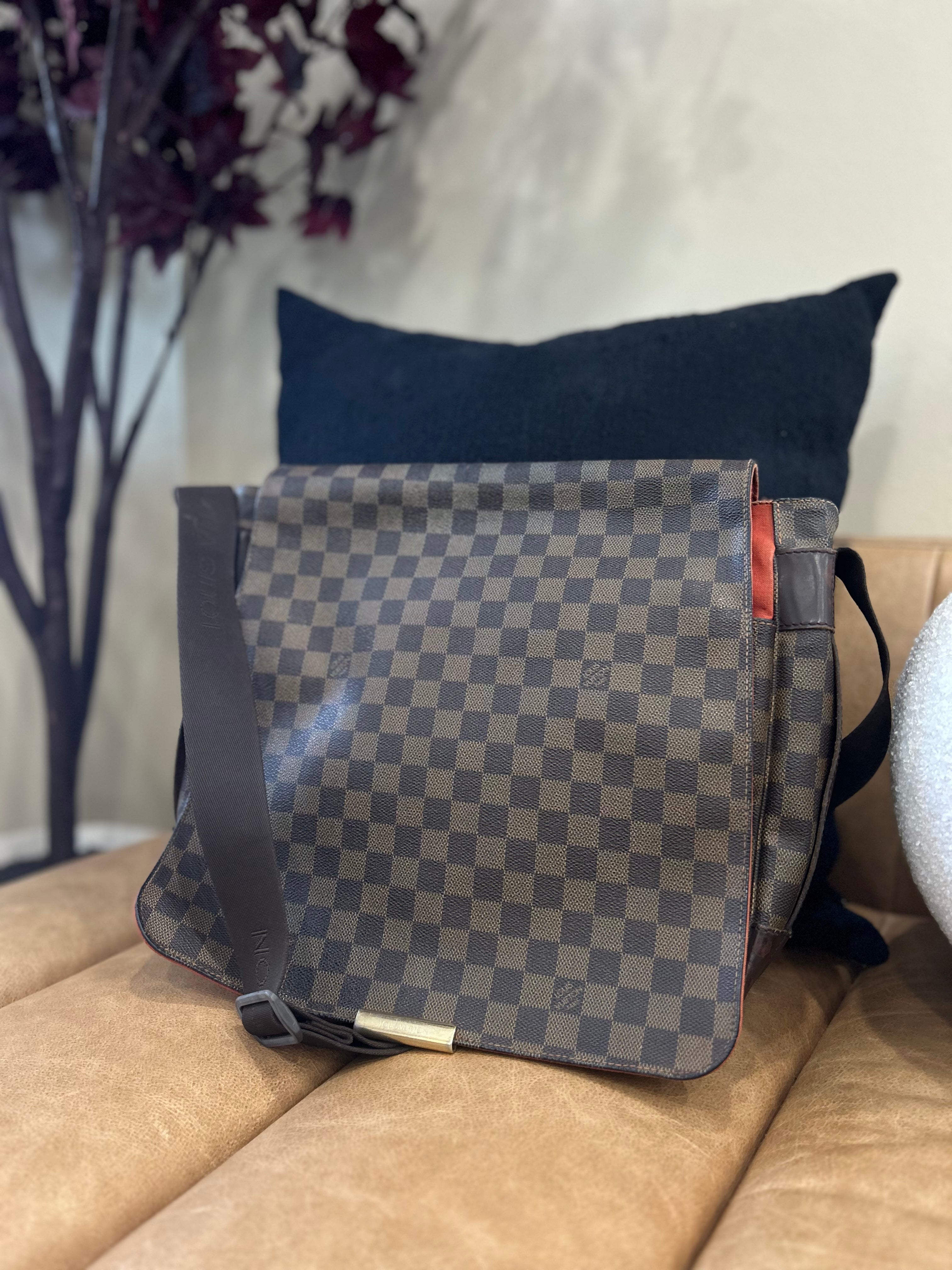 Louis Vuitton Damier Ebene Naviglio Messenger Bag