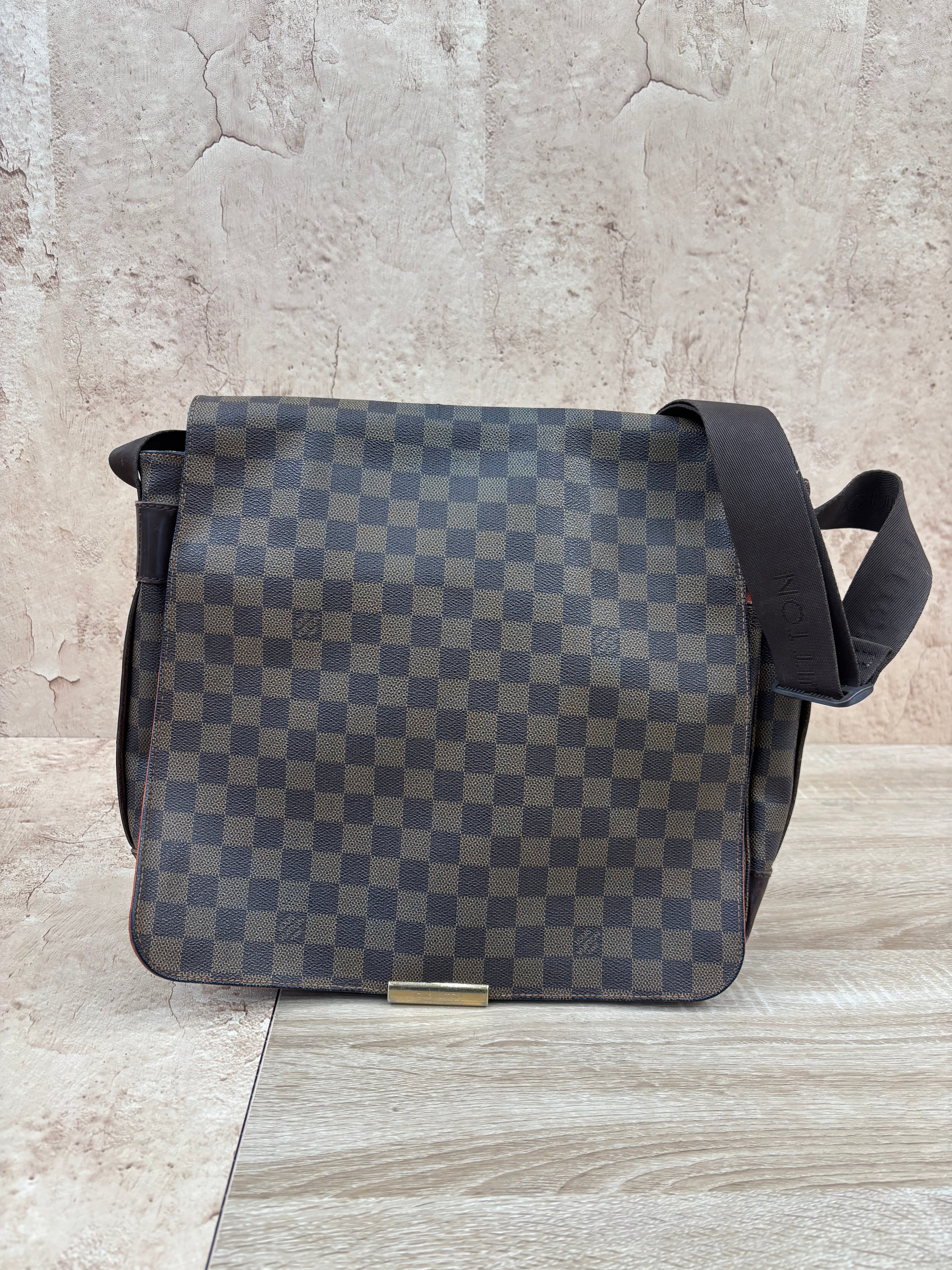 Louis Vuitton Damier Ebene Naviglio Messenger Bag