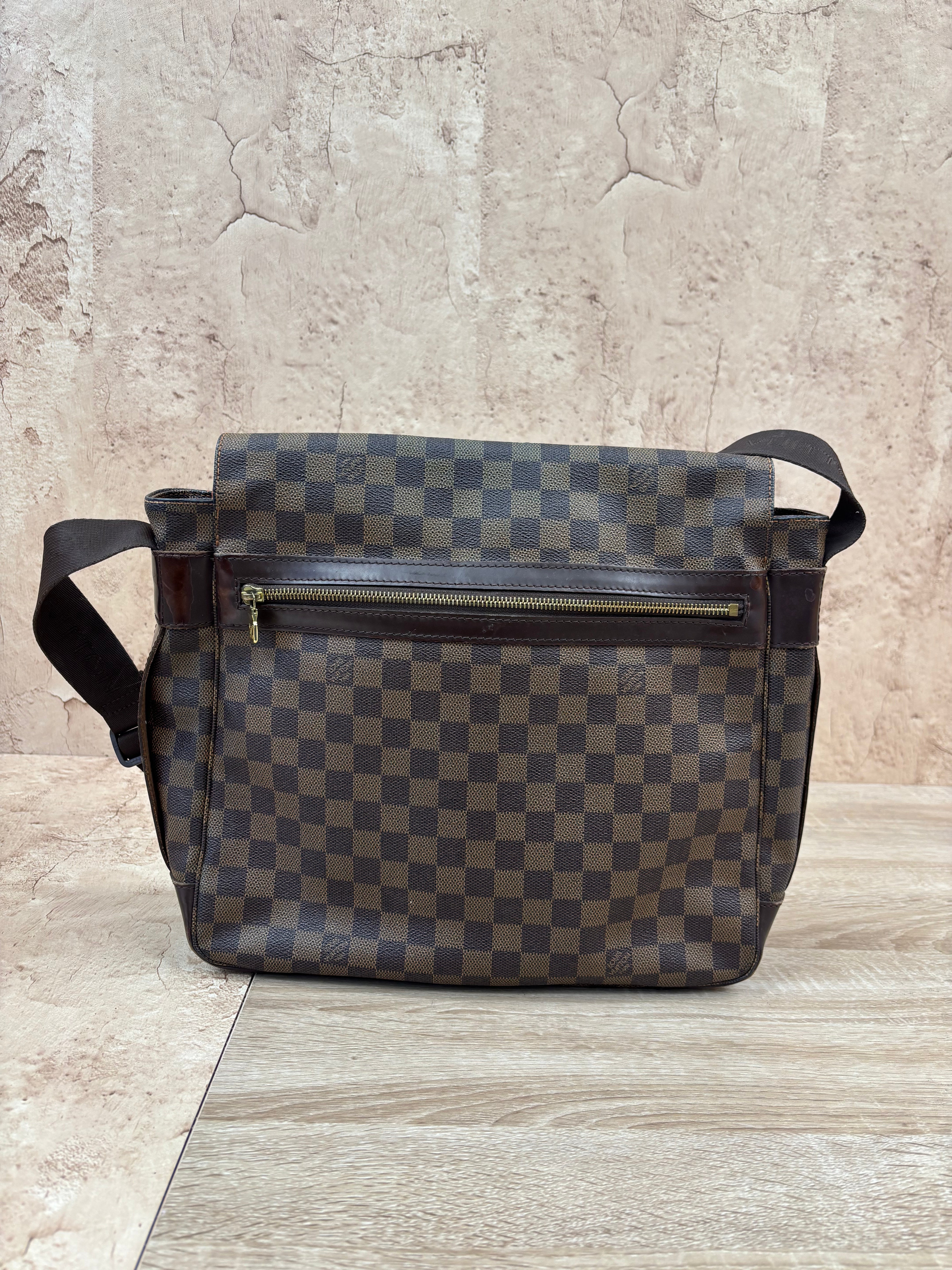 Louis Vuitton Damier Ebene Naviglio Messenger Bag