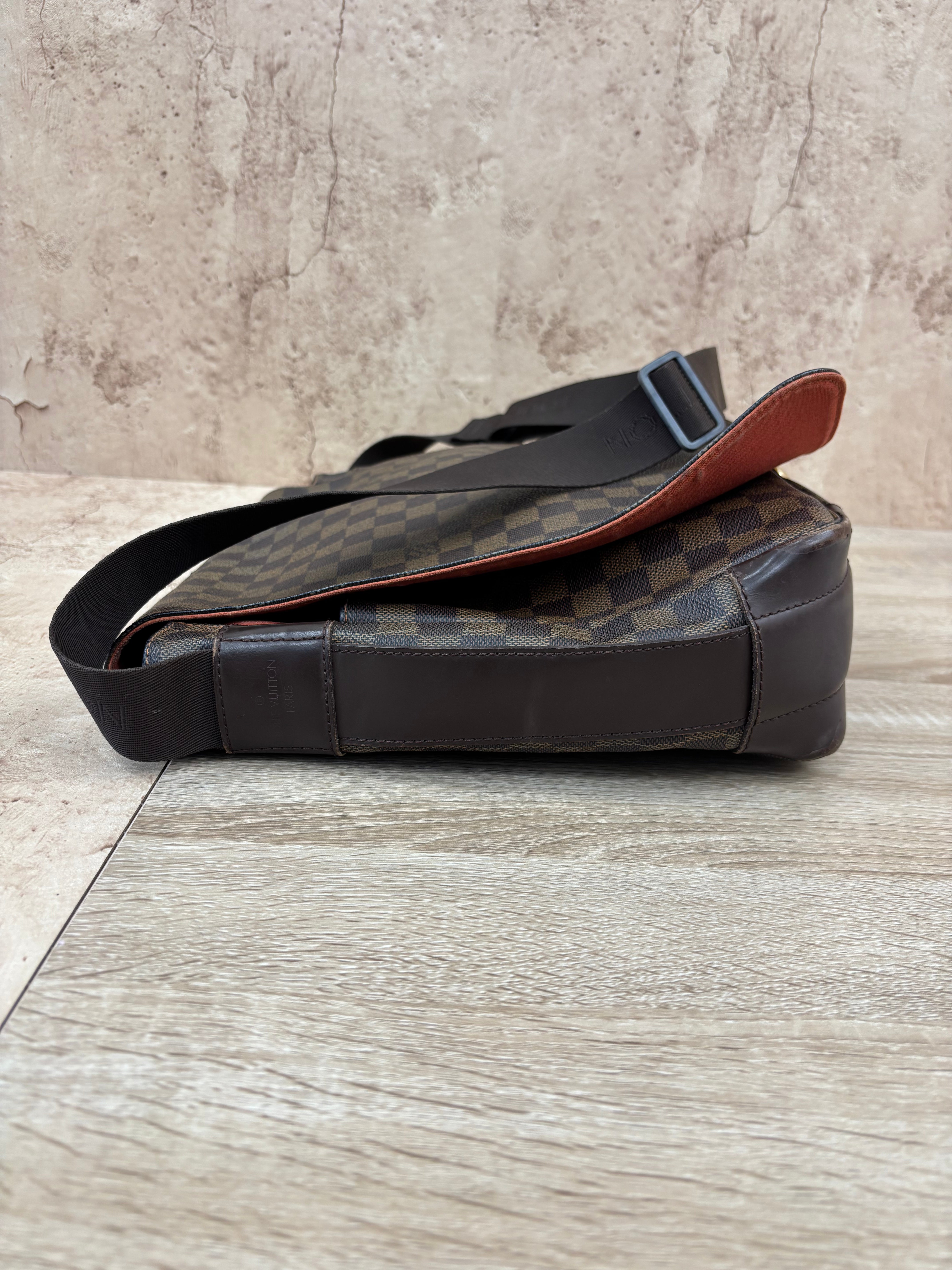 Louis Vuitton Damier Ebene Naviglio Messenger Bag