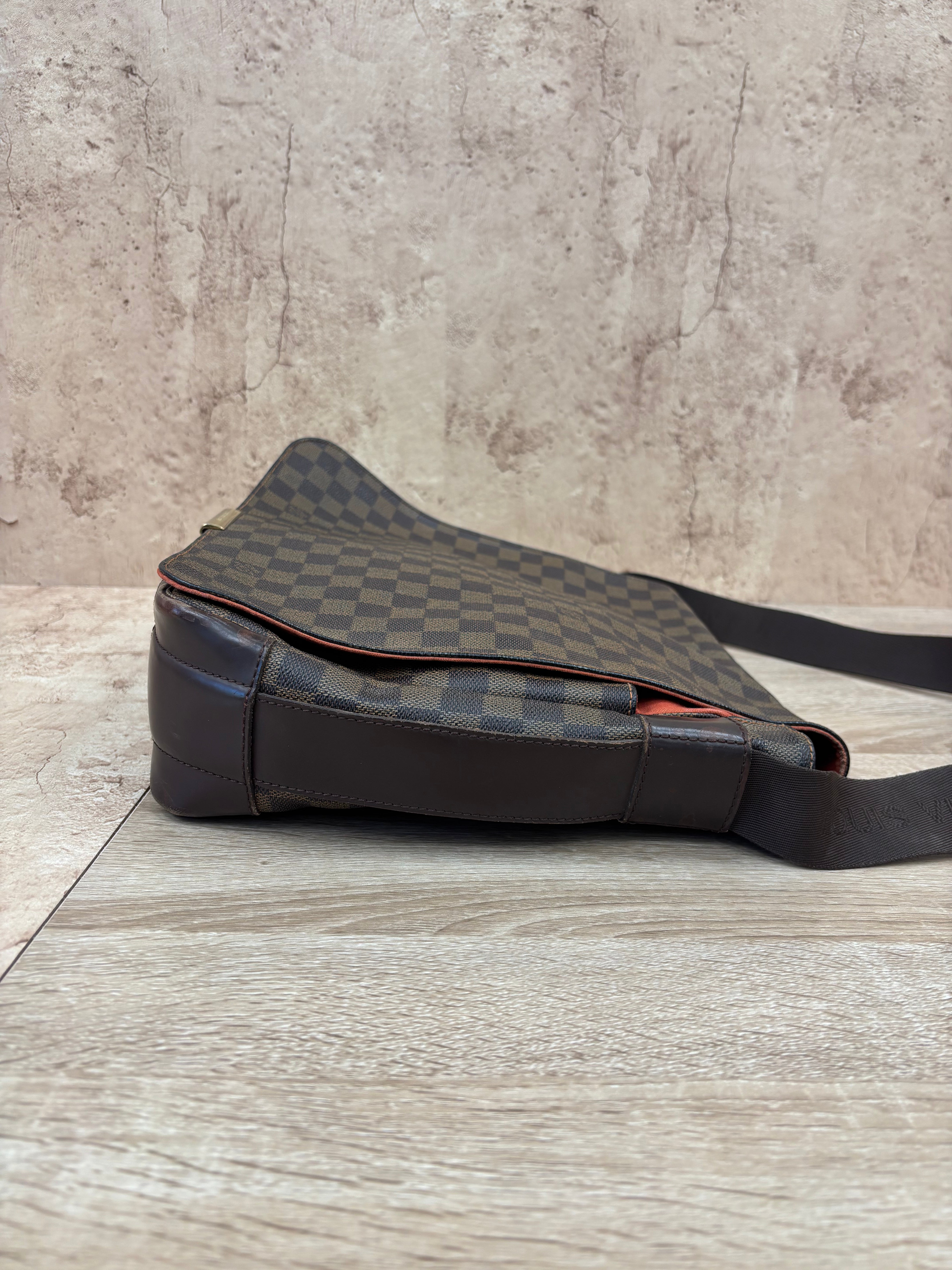 Louis Vuitton Damier Ebene Naviglio Messenger Bag