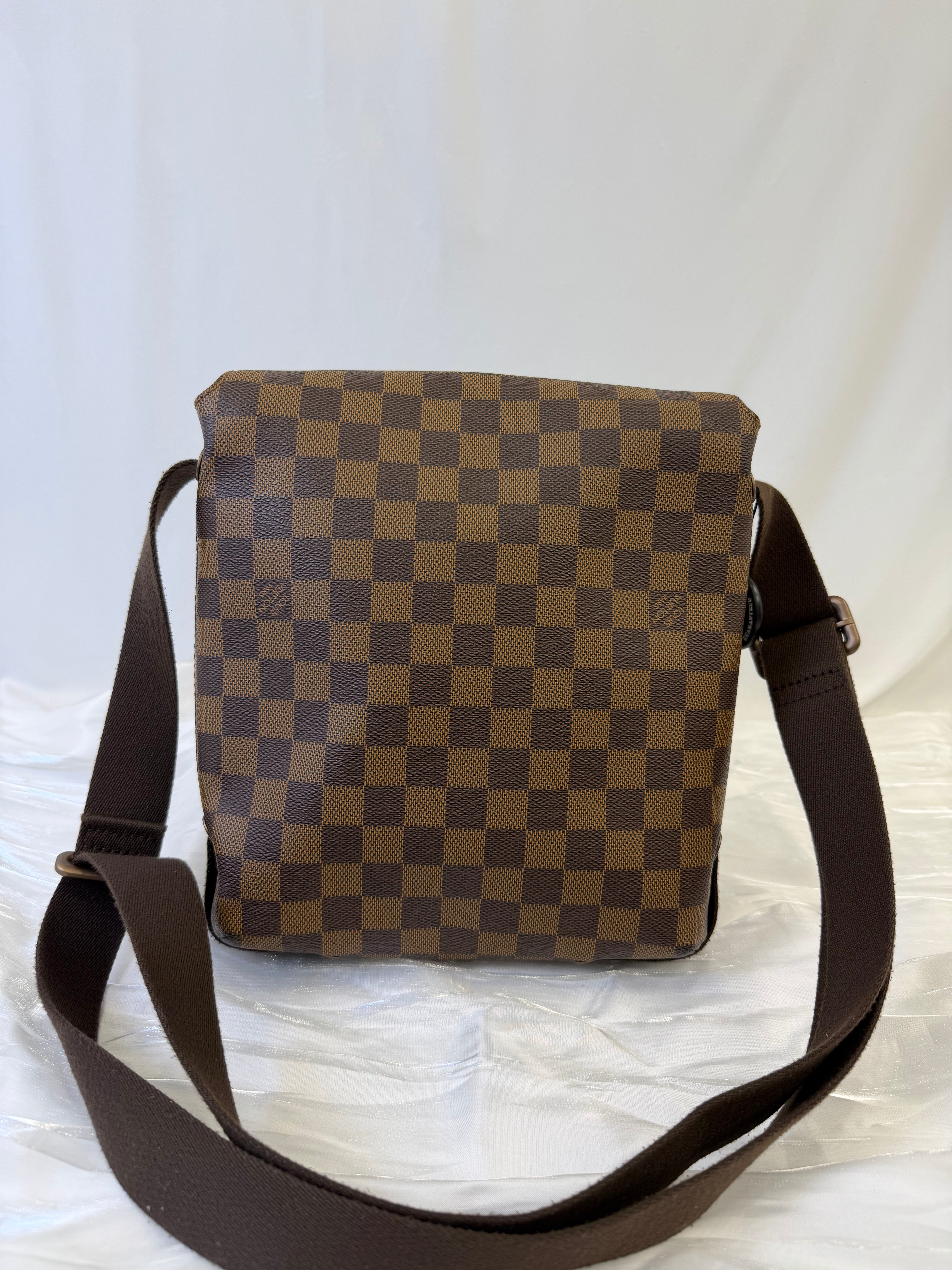 Louis Vuitton Damier Ebene Brooklyn PM Messenger Bag