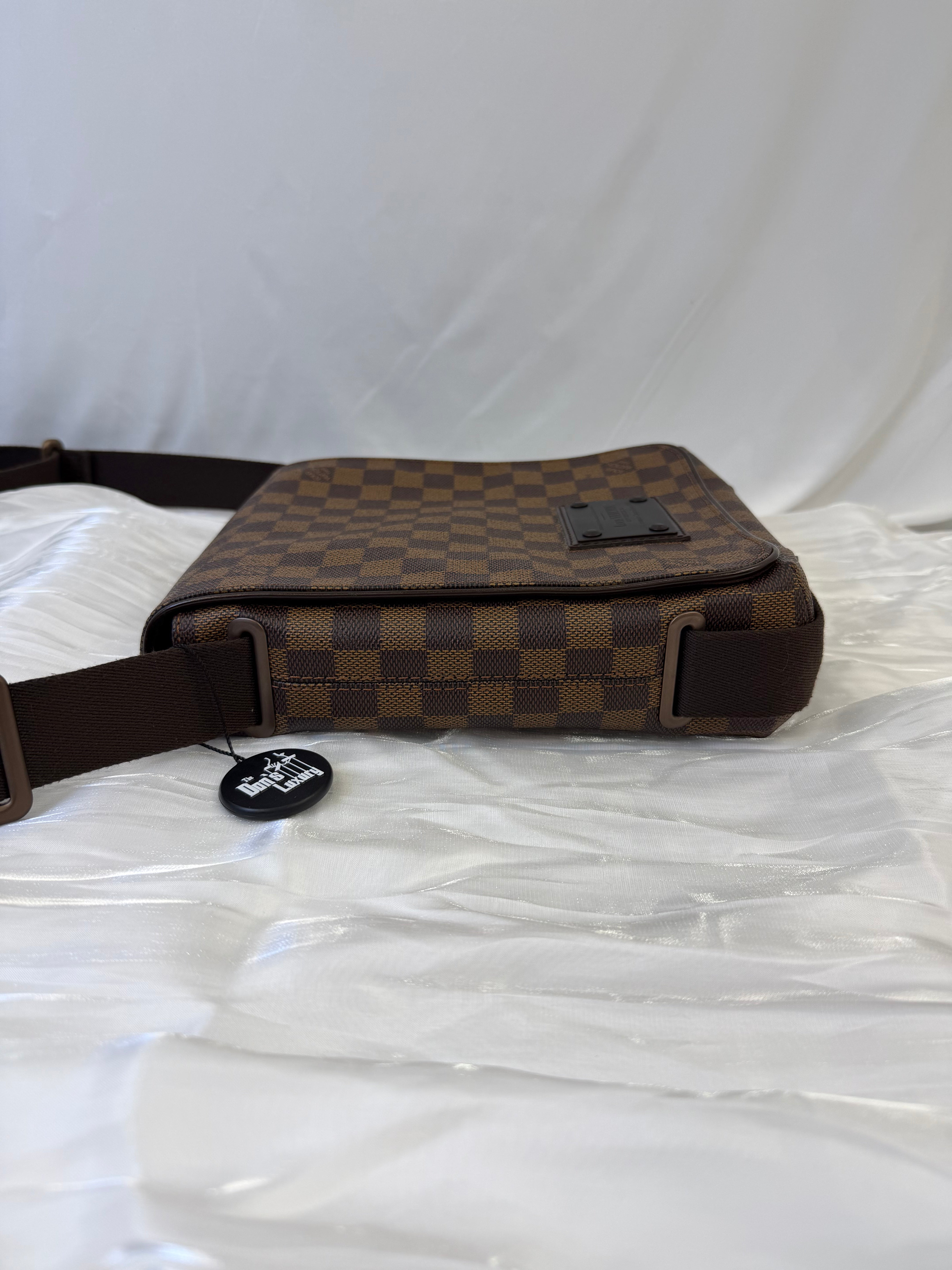 Louis Vuitton Damier Ebene Brooklyn PM Messenger Bag
