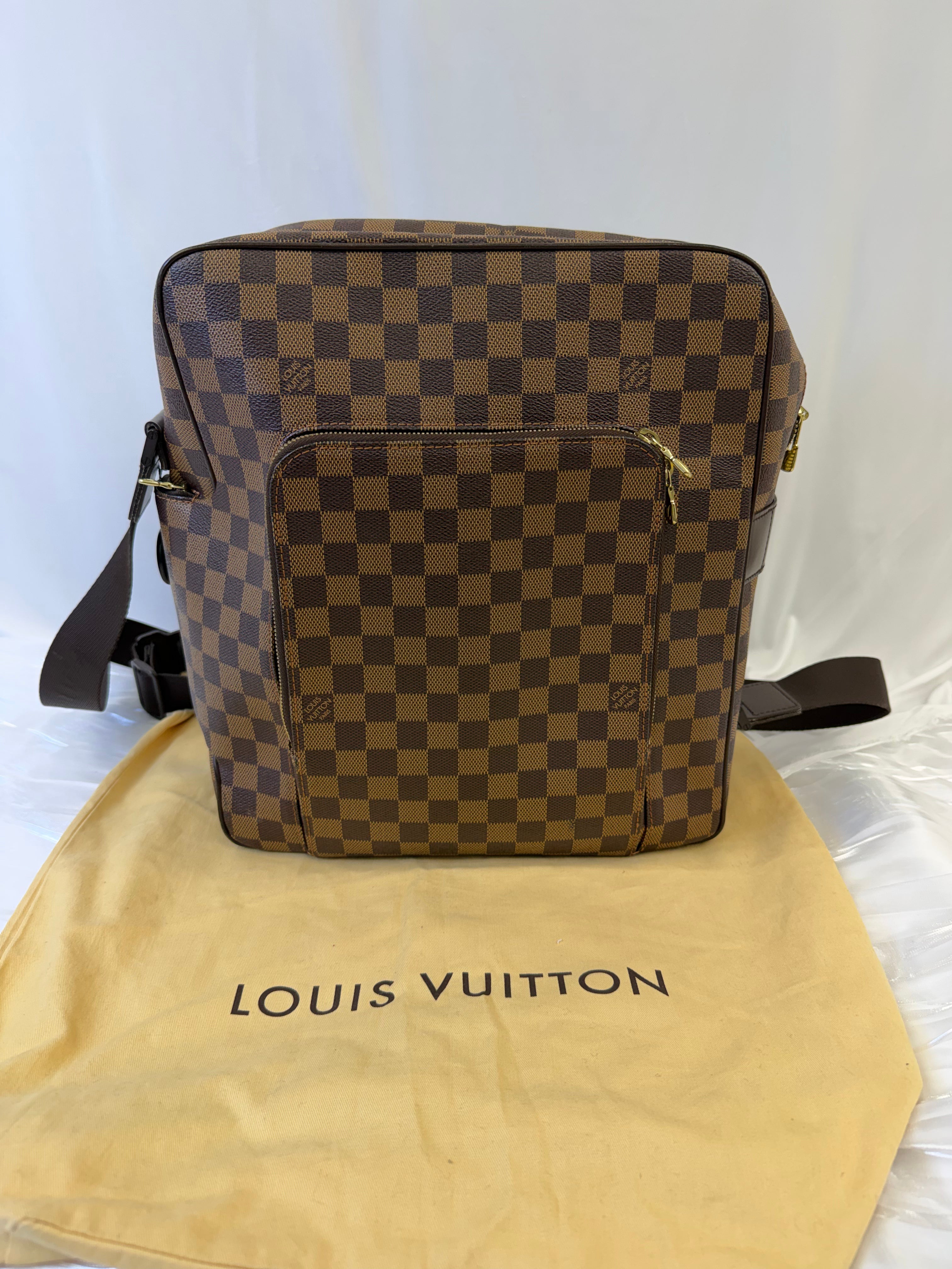 Louis Vuitton Damier Ebene Olva GM Messenger Bag