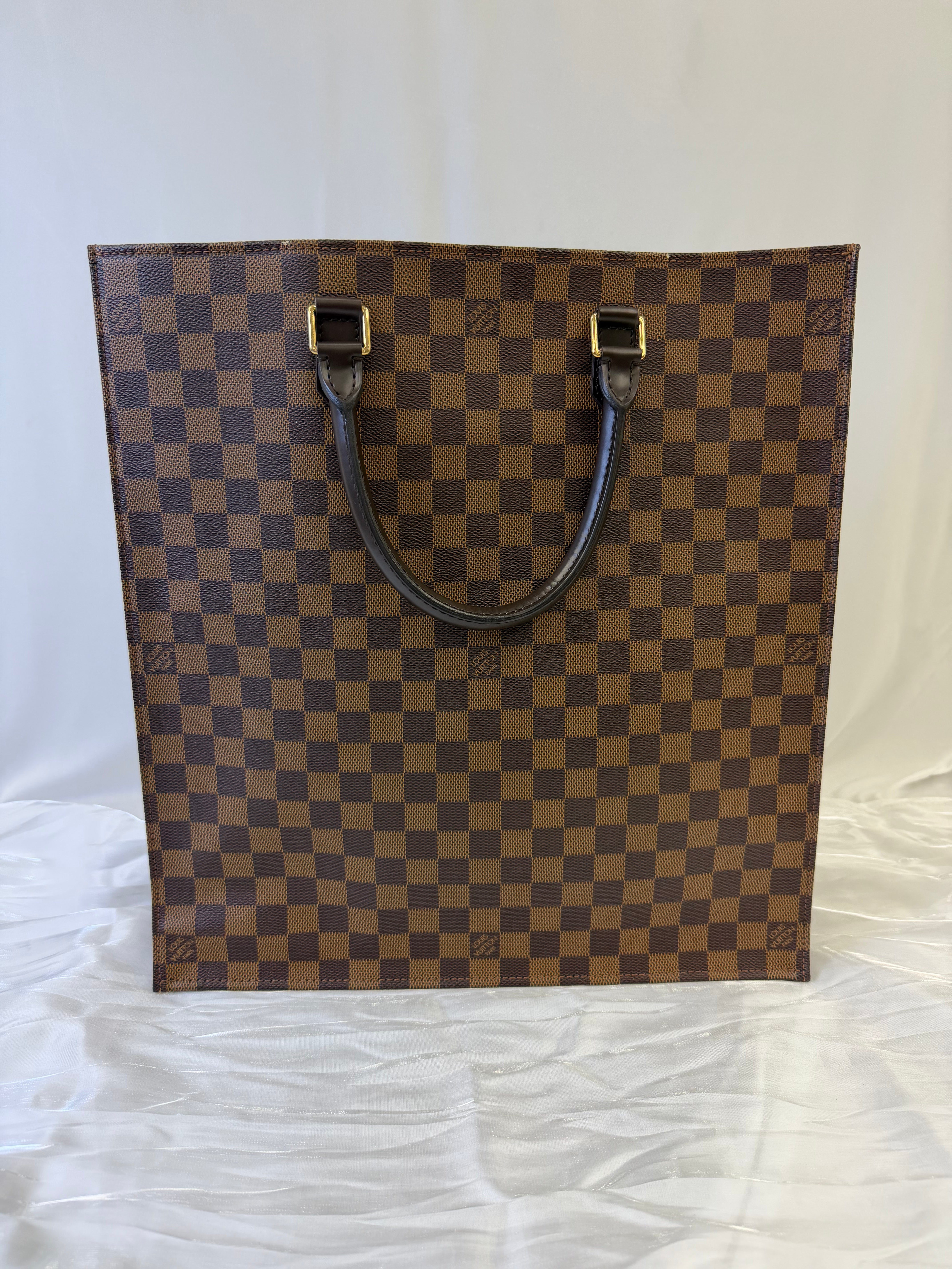 Louis Vuitton Damier Ebene Sac Plat Bag