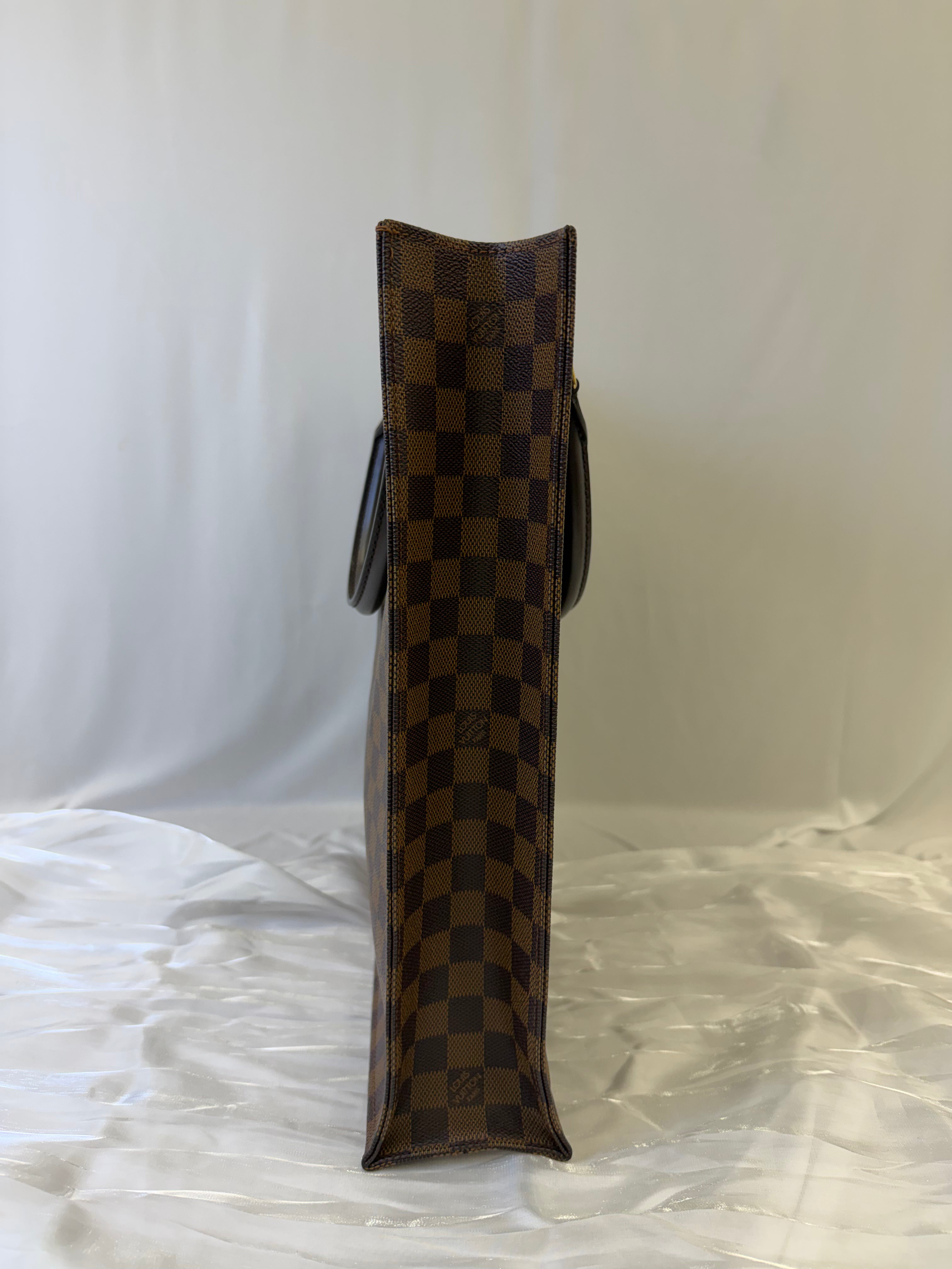 Louis Vuitton Damier Ebene Sac Plat Bag