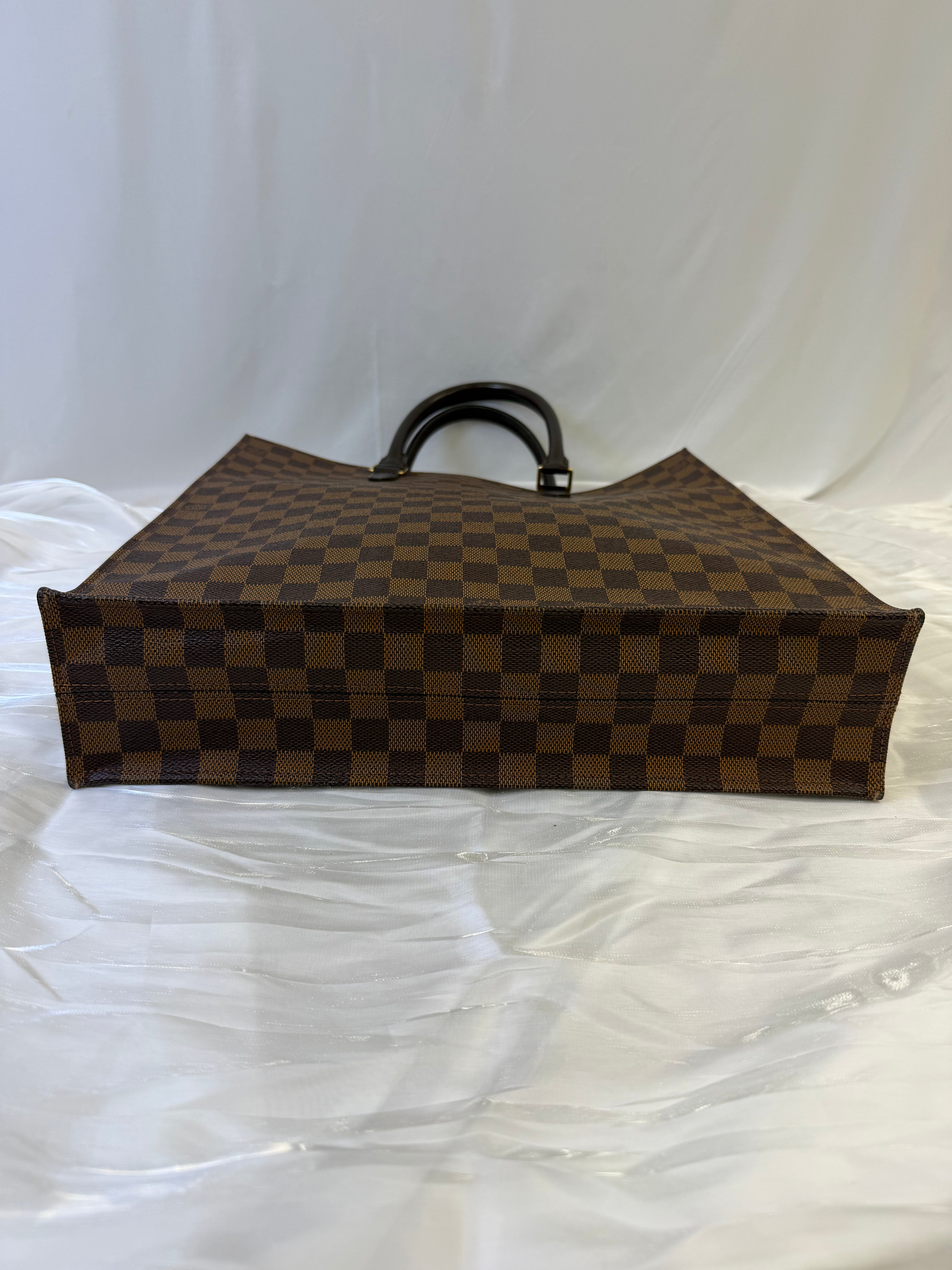 Louis Vuitton Damier Ebene Sac Plat Bag