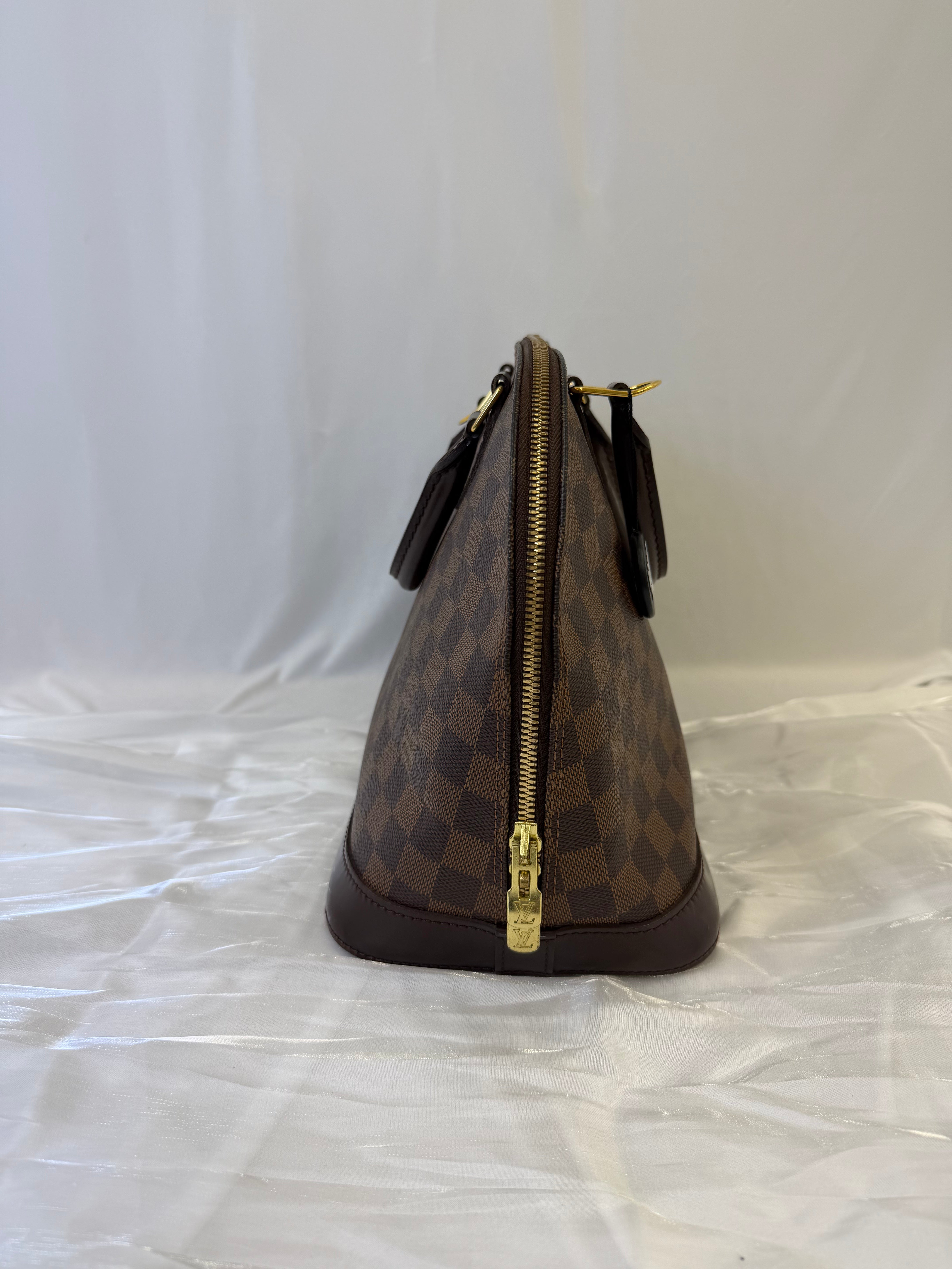 Louis Vuitton Damier Ebene Alma PM Bag