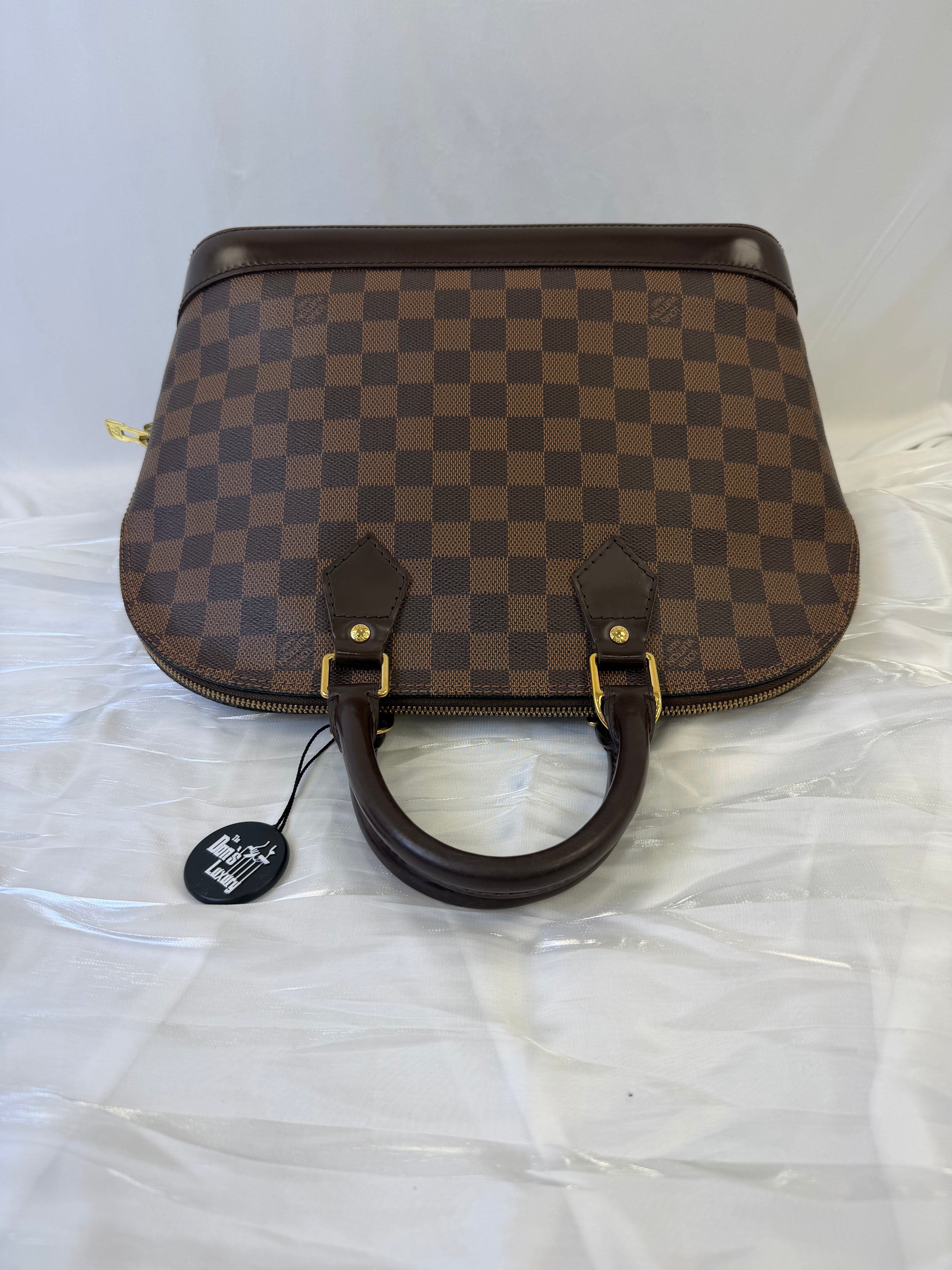 Louis Vuitton Damier Ebene Alma PM Bag