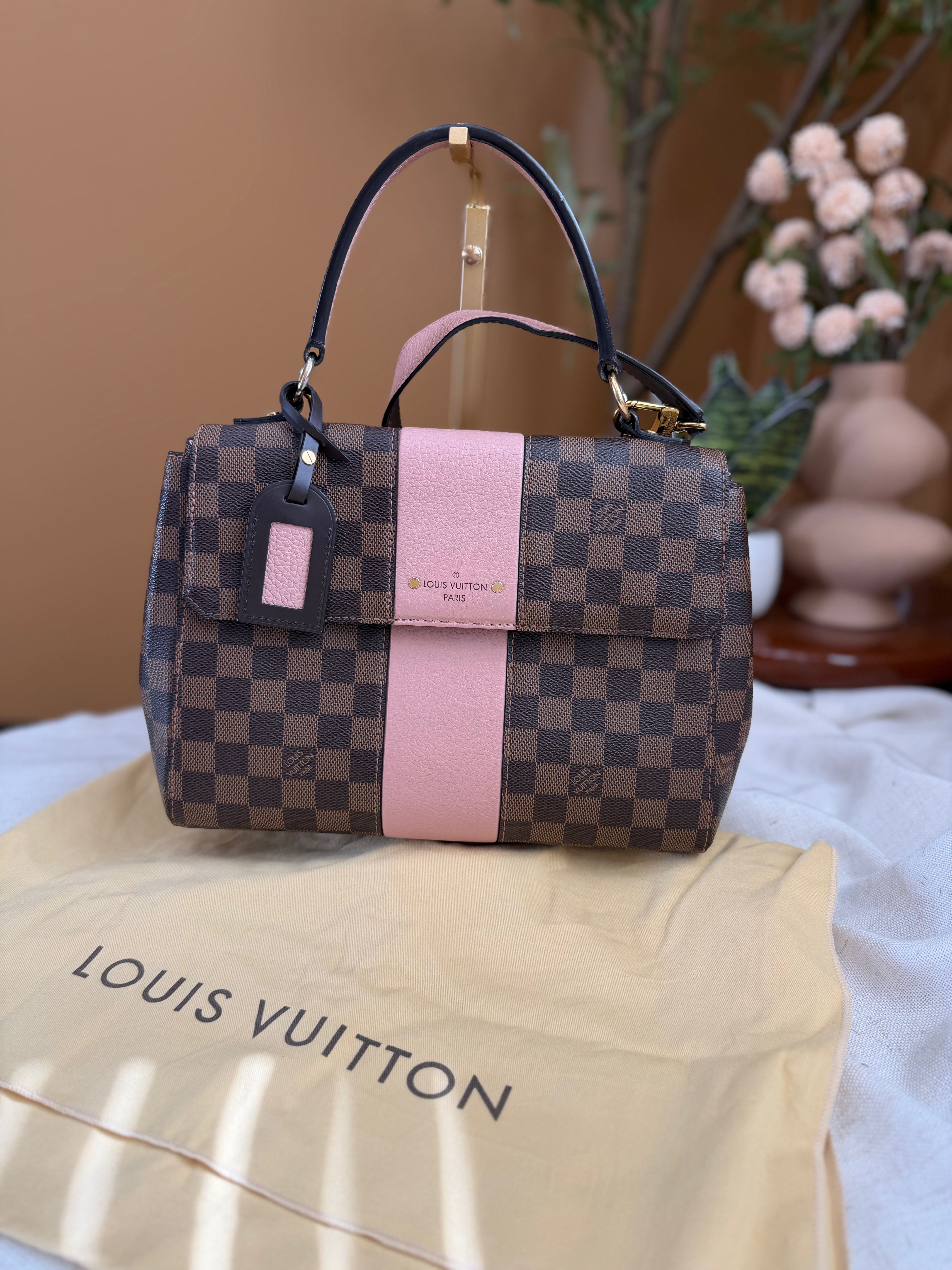 Louis Vuitton Damier Ebene Bond Street MM Bag