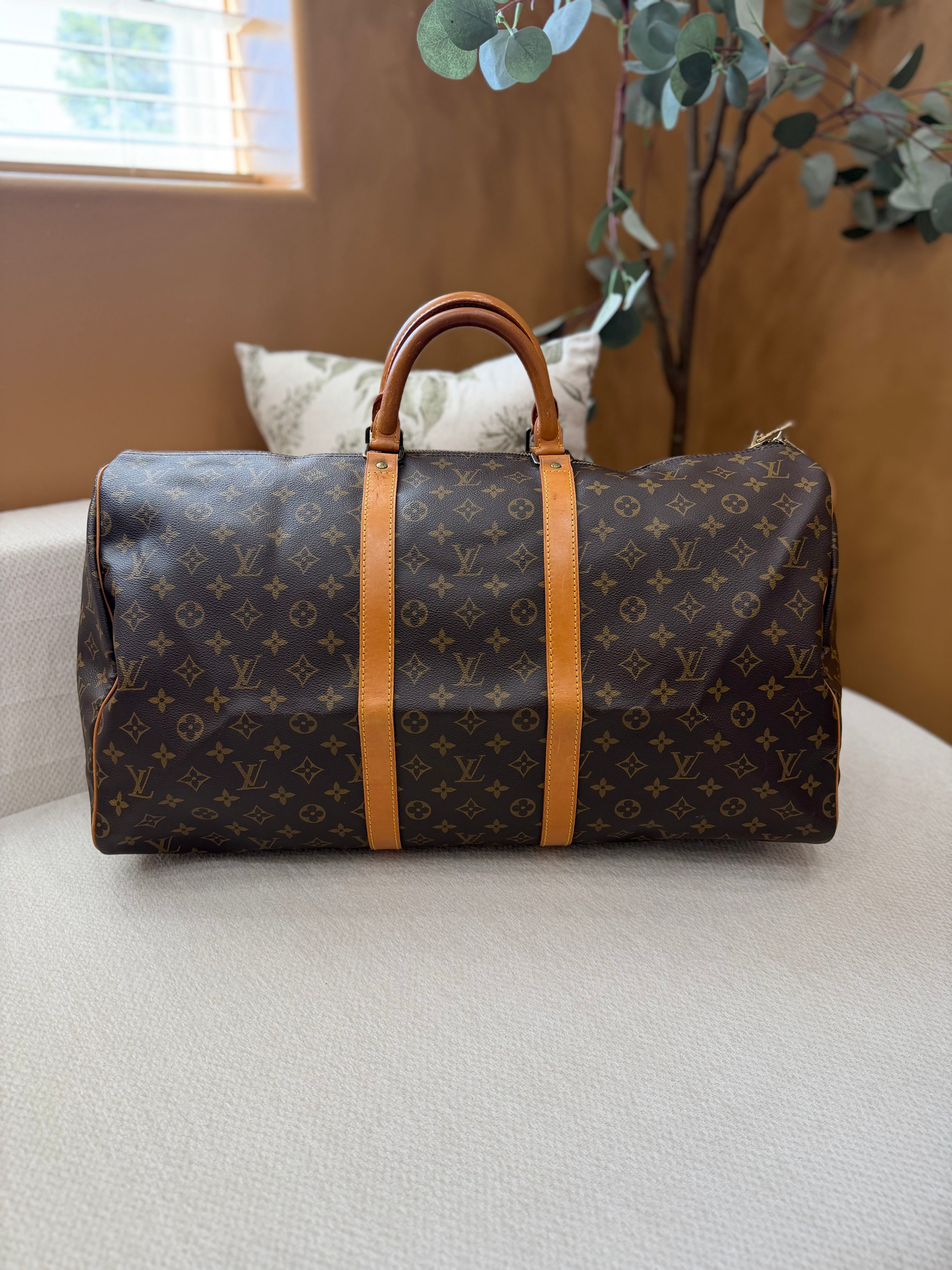 Louis Vuitton Monogram Keepall 50