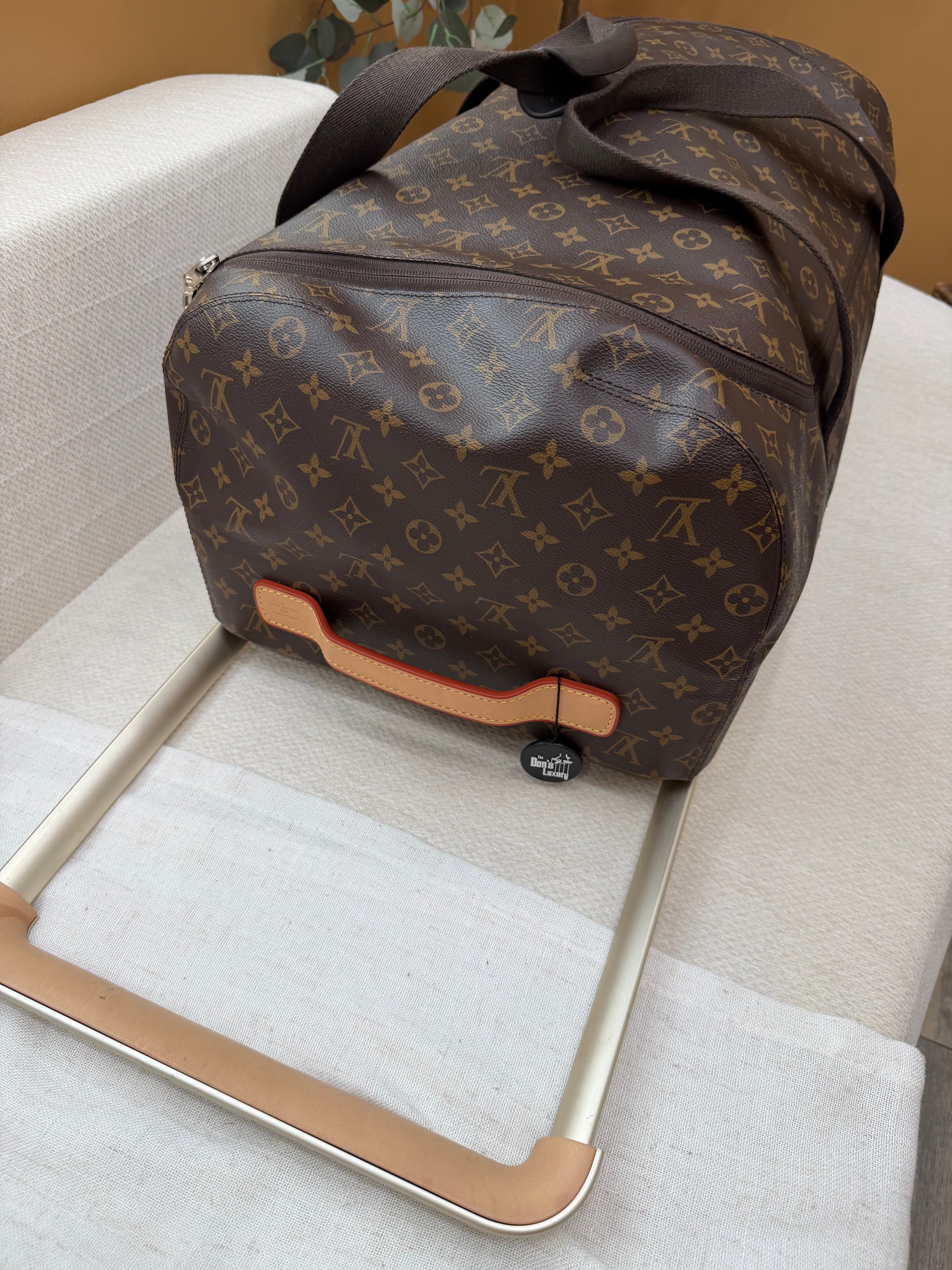 Louis Vuitton Monogram Horizon Soft Duffle 55 Rolling Bag