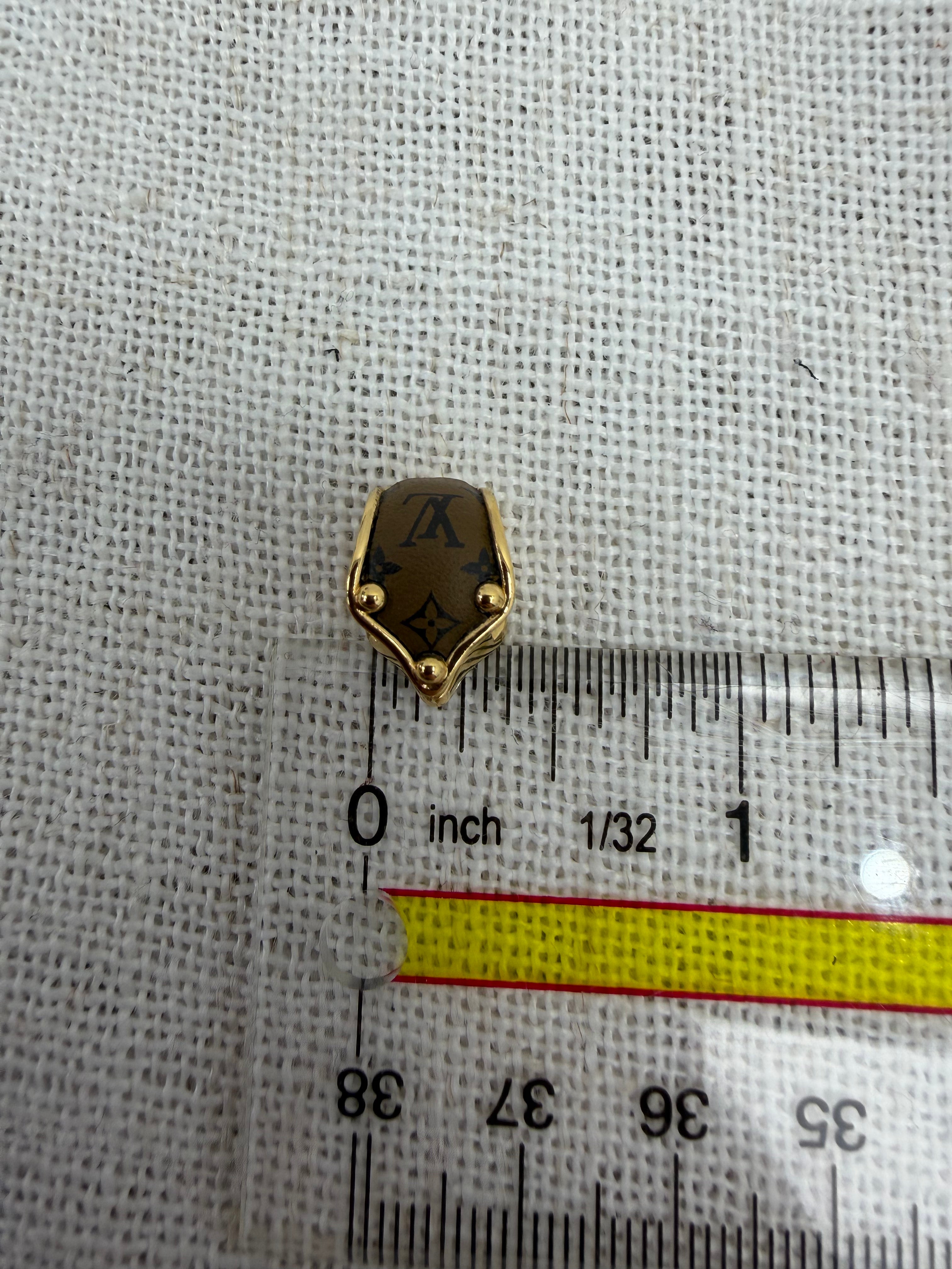 Louis Vuitton Reserse Monogram Clip on Earrings