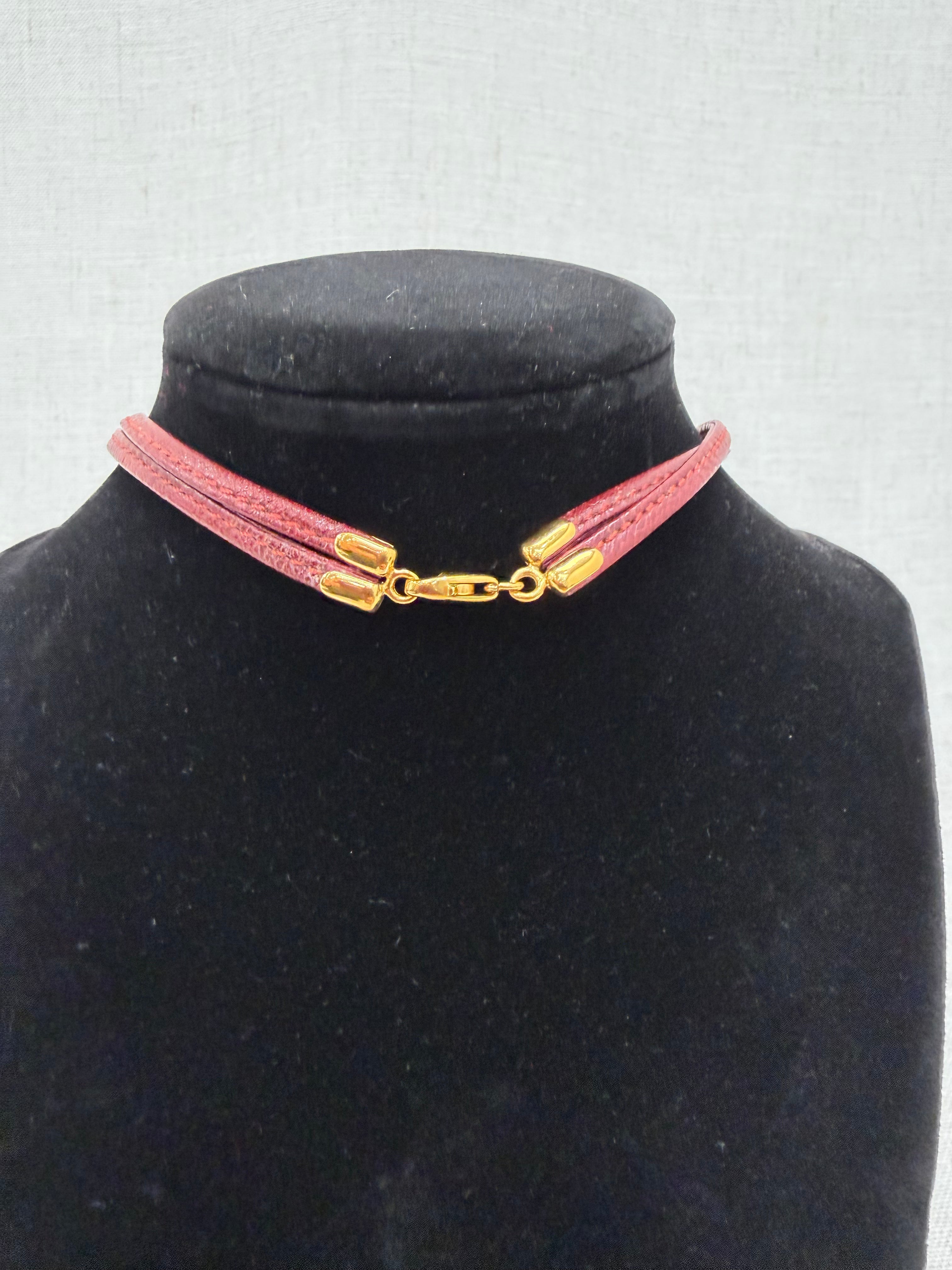 Hermes Vintage Grand Apparat Enamel Necklace