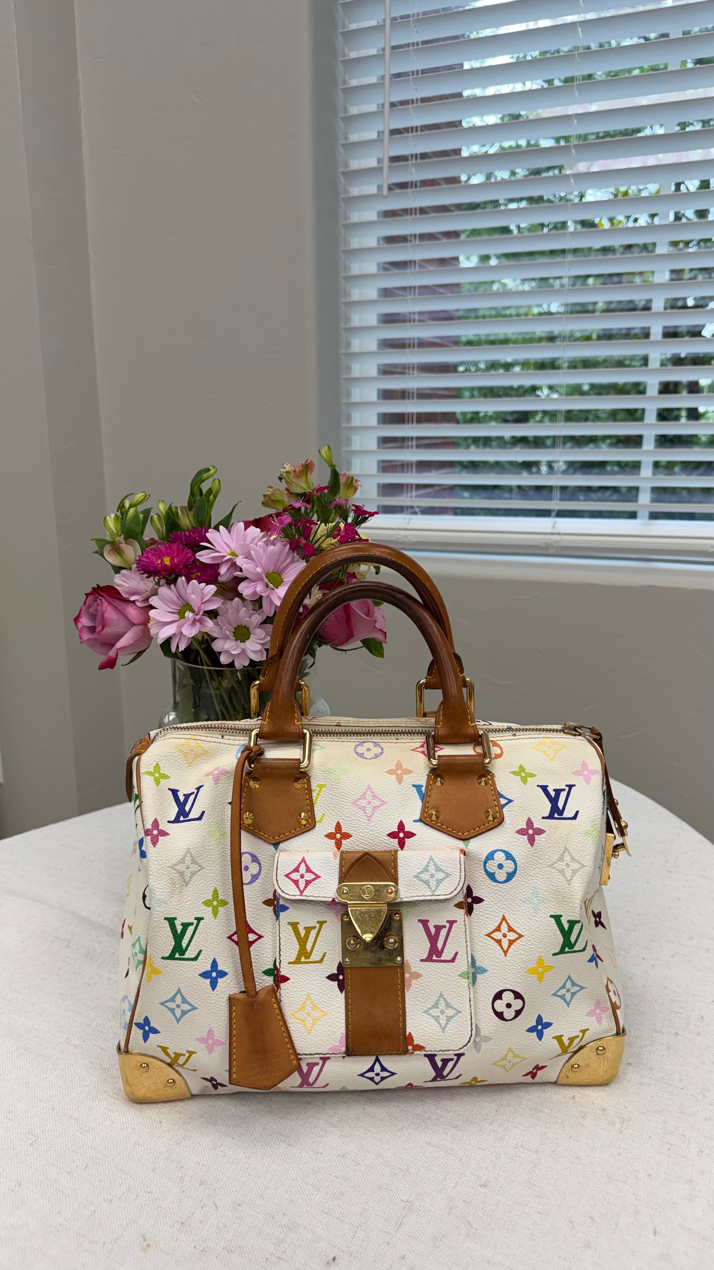 *DONS DROP* Louis Vuitton Multicolor Monogram Speedy 30