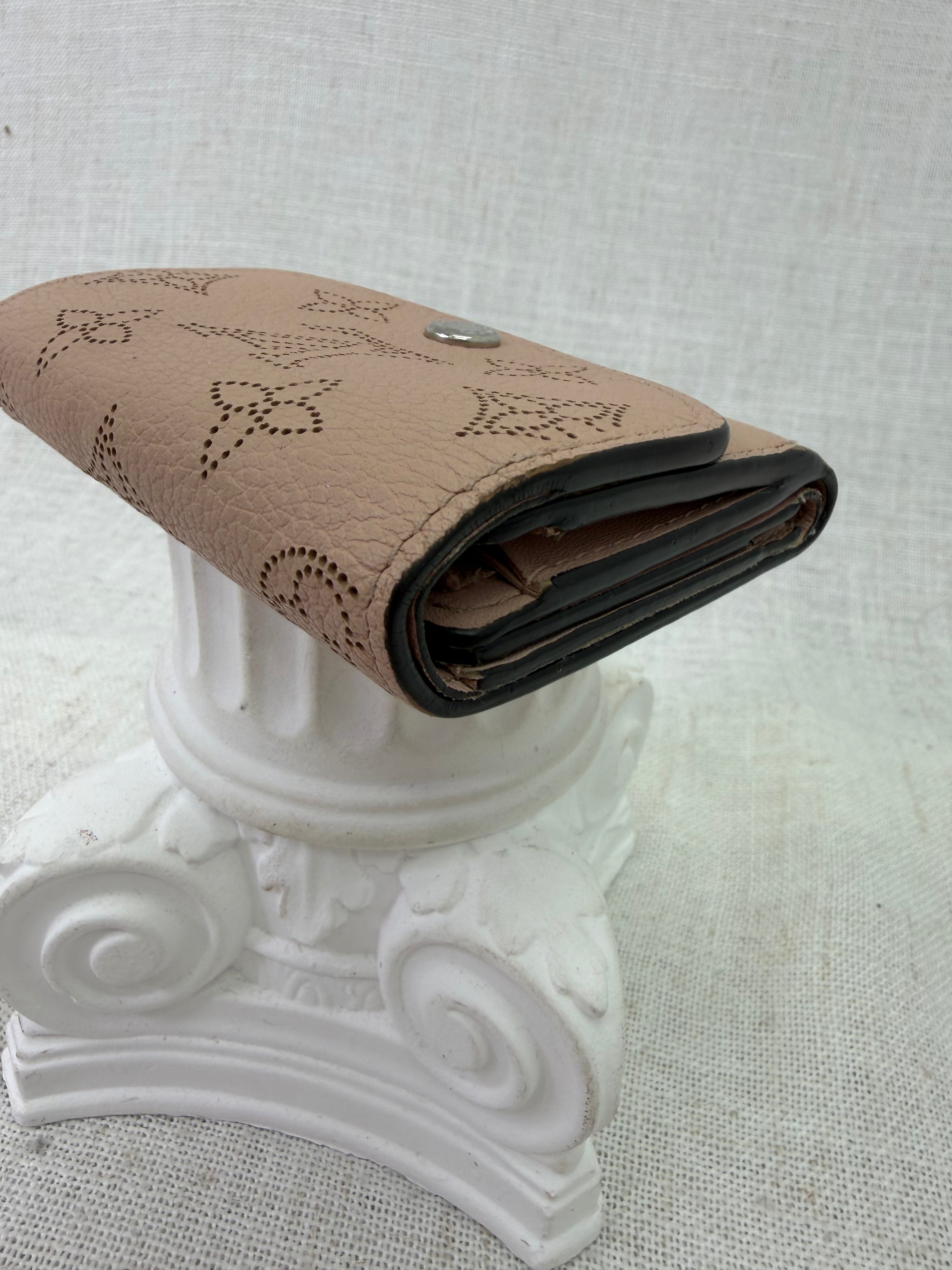 Louis Vuitton Dusty Rose Mahina Iris XS Wallet