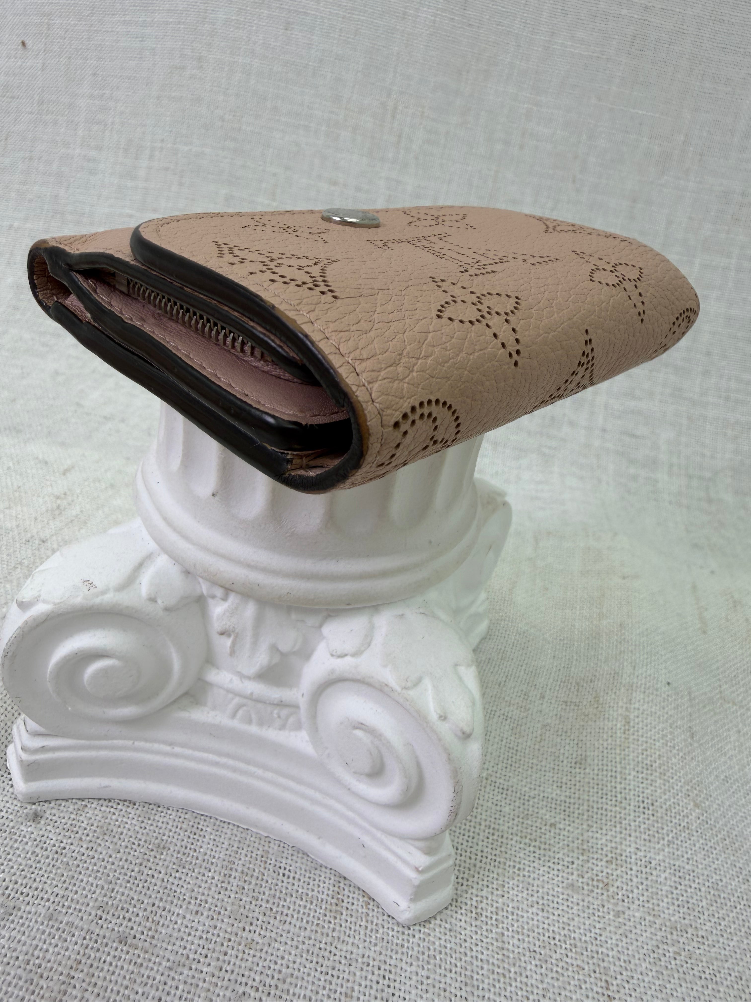 Louis Vuitton Dusty Rose Mahina Iris XS Wallet