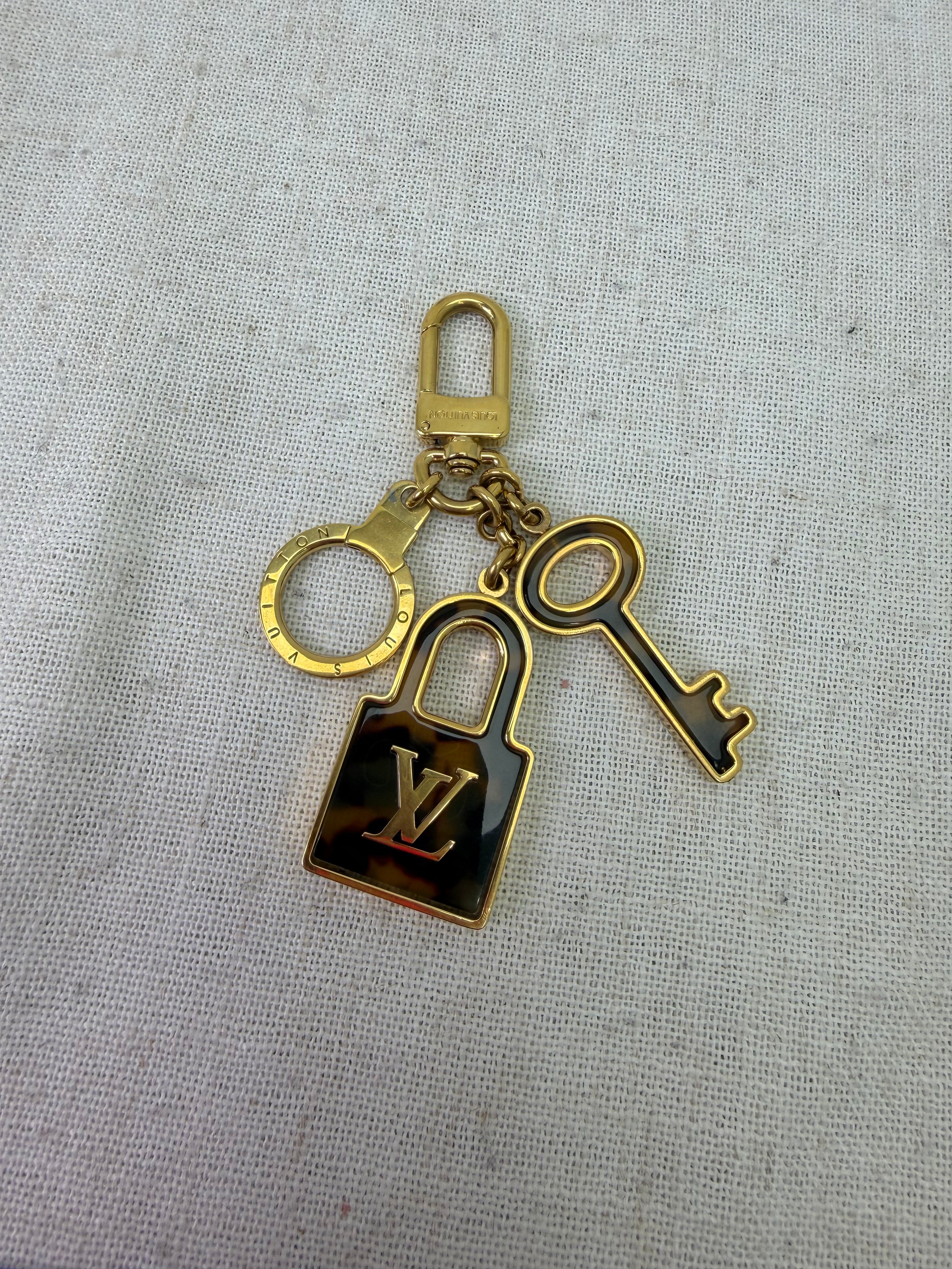 Louis Vuitton Lock & Key Bag Charm