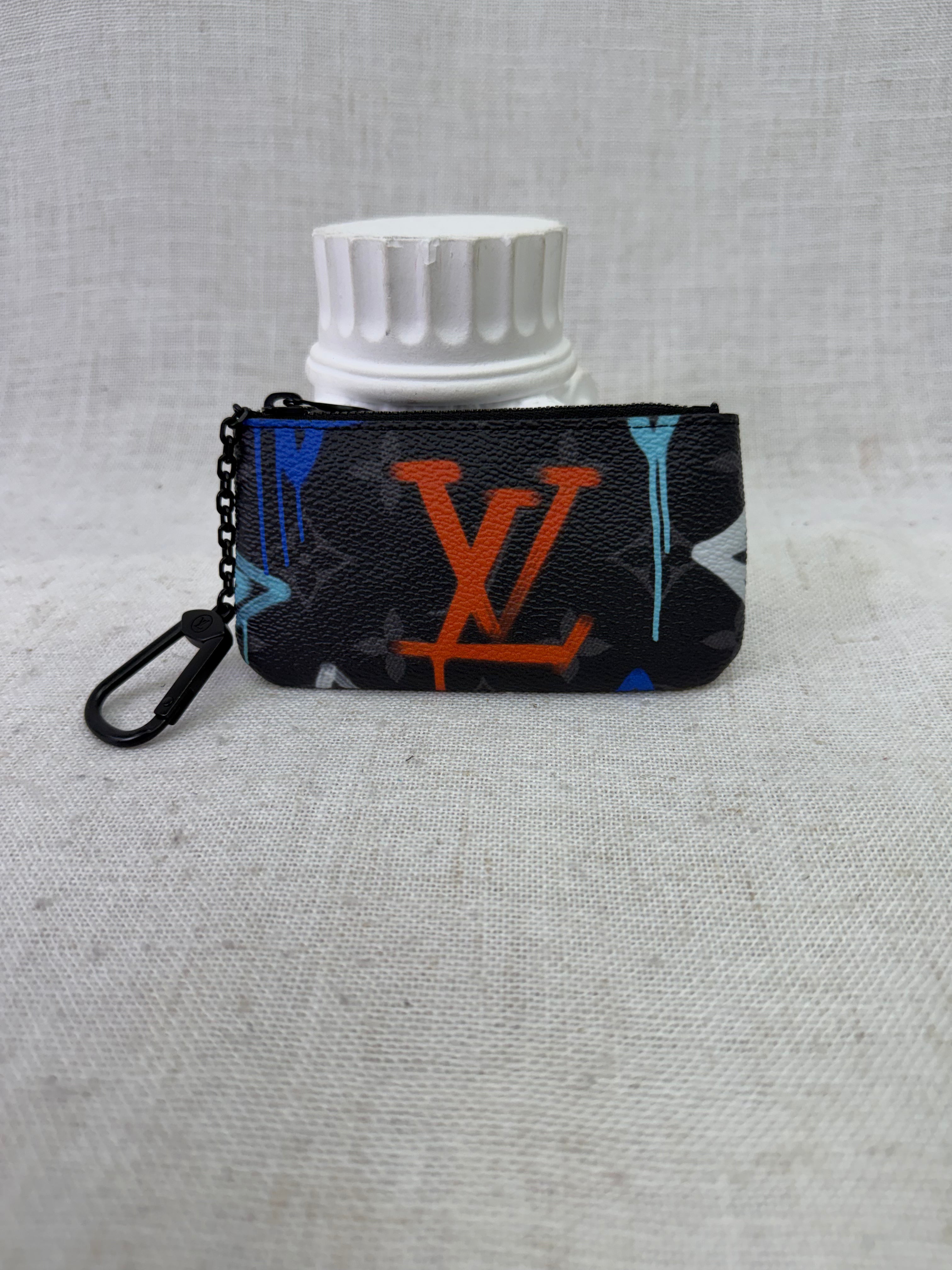 Louis Vuitton Monogram Eclipse Graffiti Key Cles