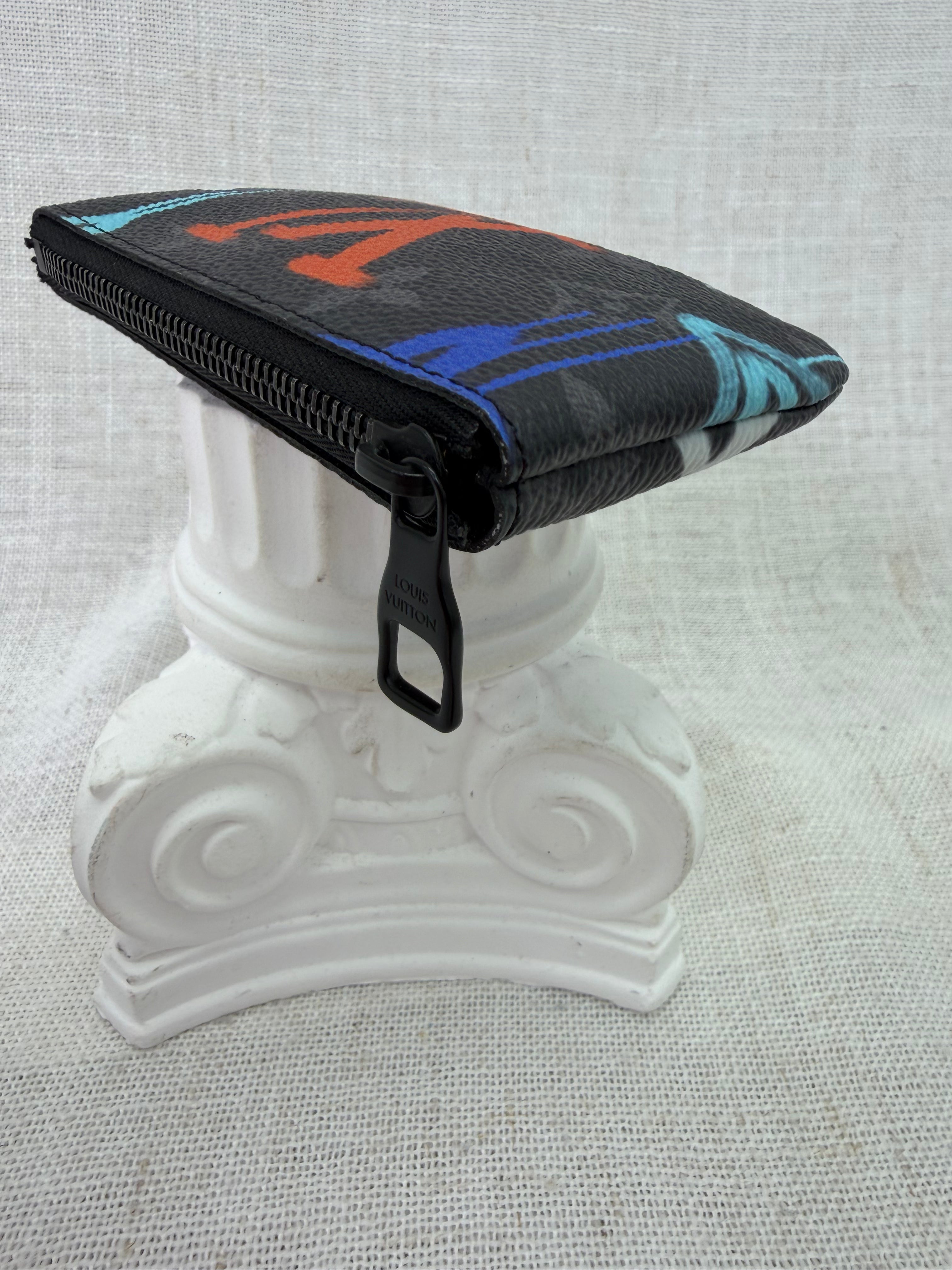 Louis Vuitton Monogram Eclipse Graffiti Key Cles