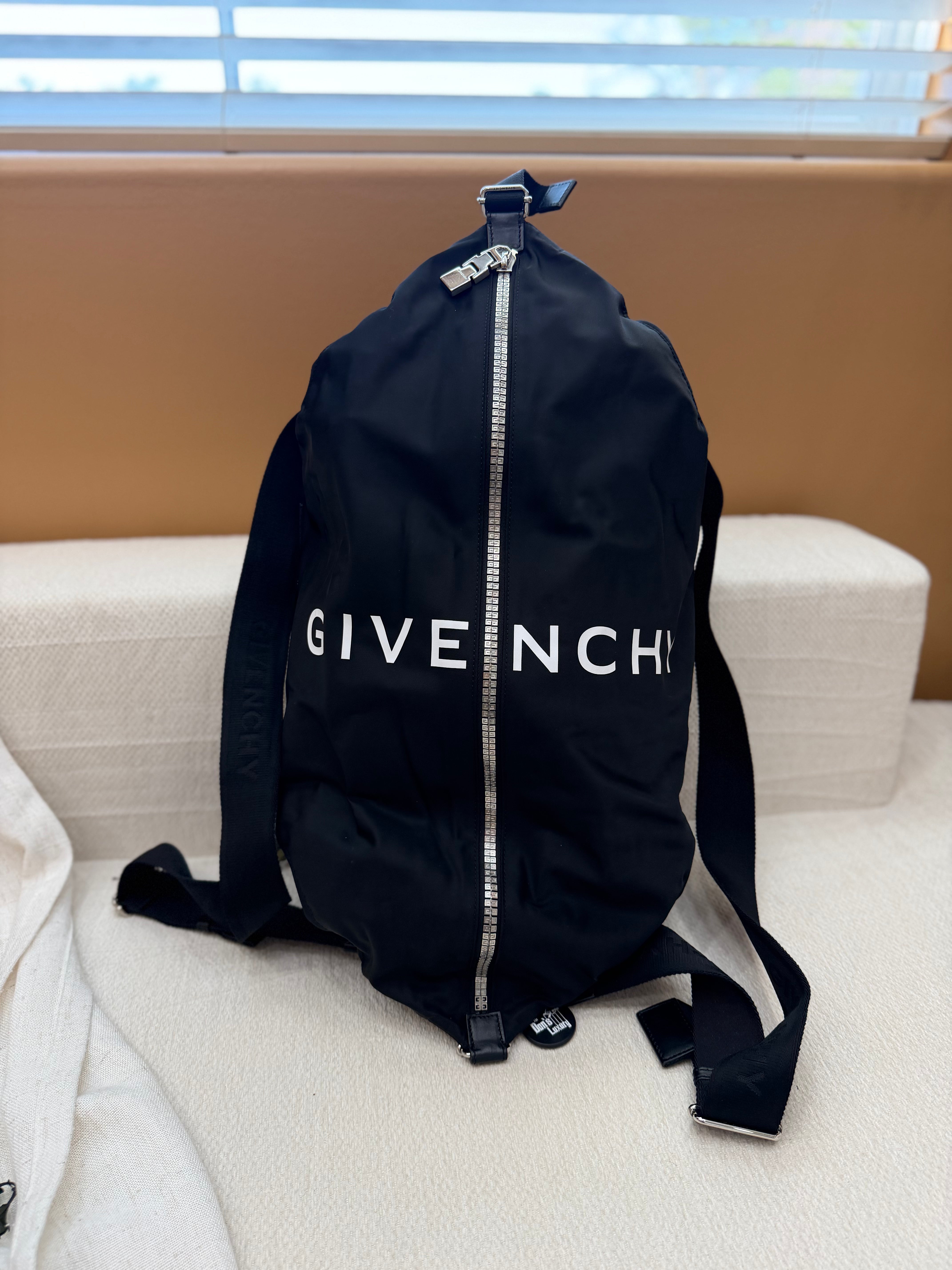 *DONS PRE-DROP* BRAND NEW- Givenchy Black Nylon G-Zip Duffle Backpack