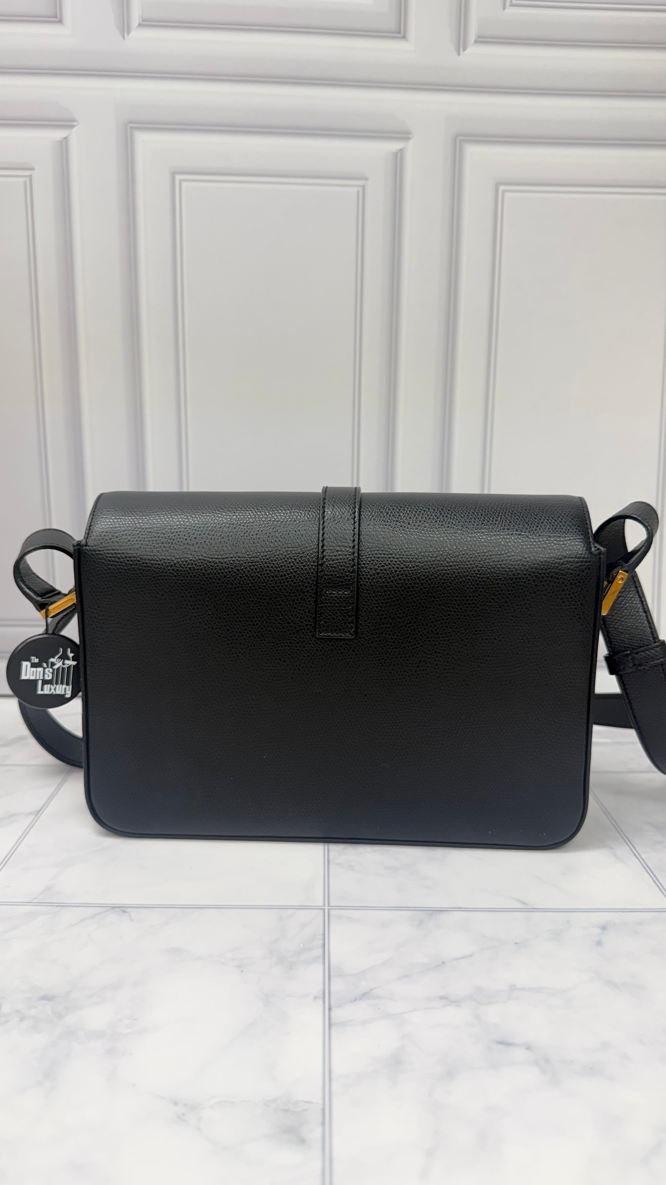 *DONS DROP* Saint Laurent YSL Pebbled Leather Medium Universite Crossbody
