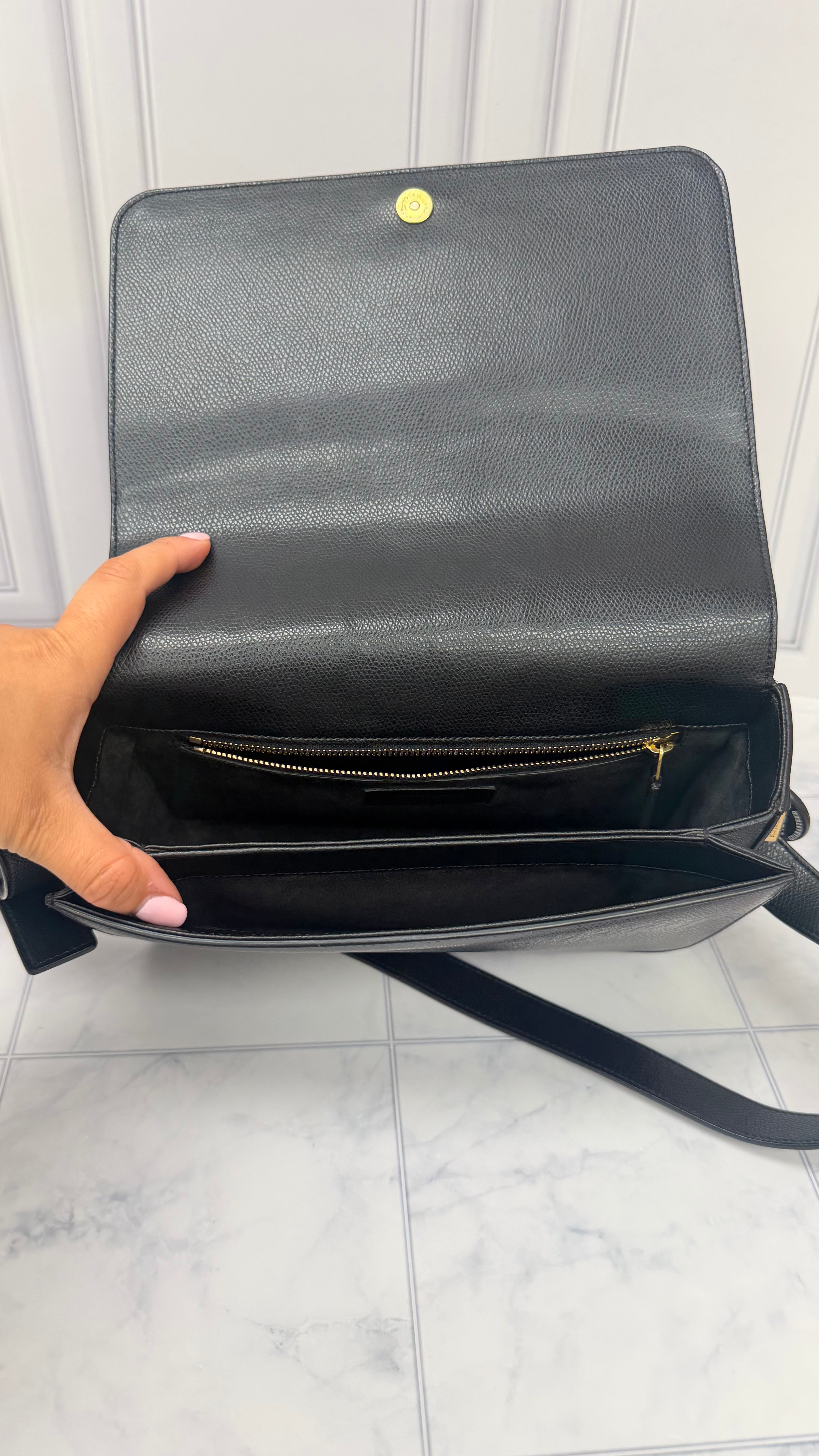 *DONS DROP* Saint Laurent YSL Pebbled Leather Medium Universite Crossbody