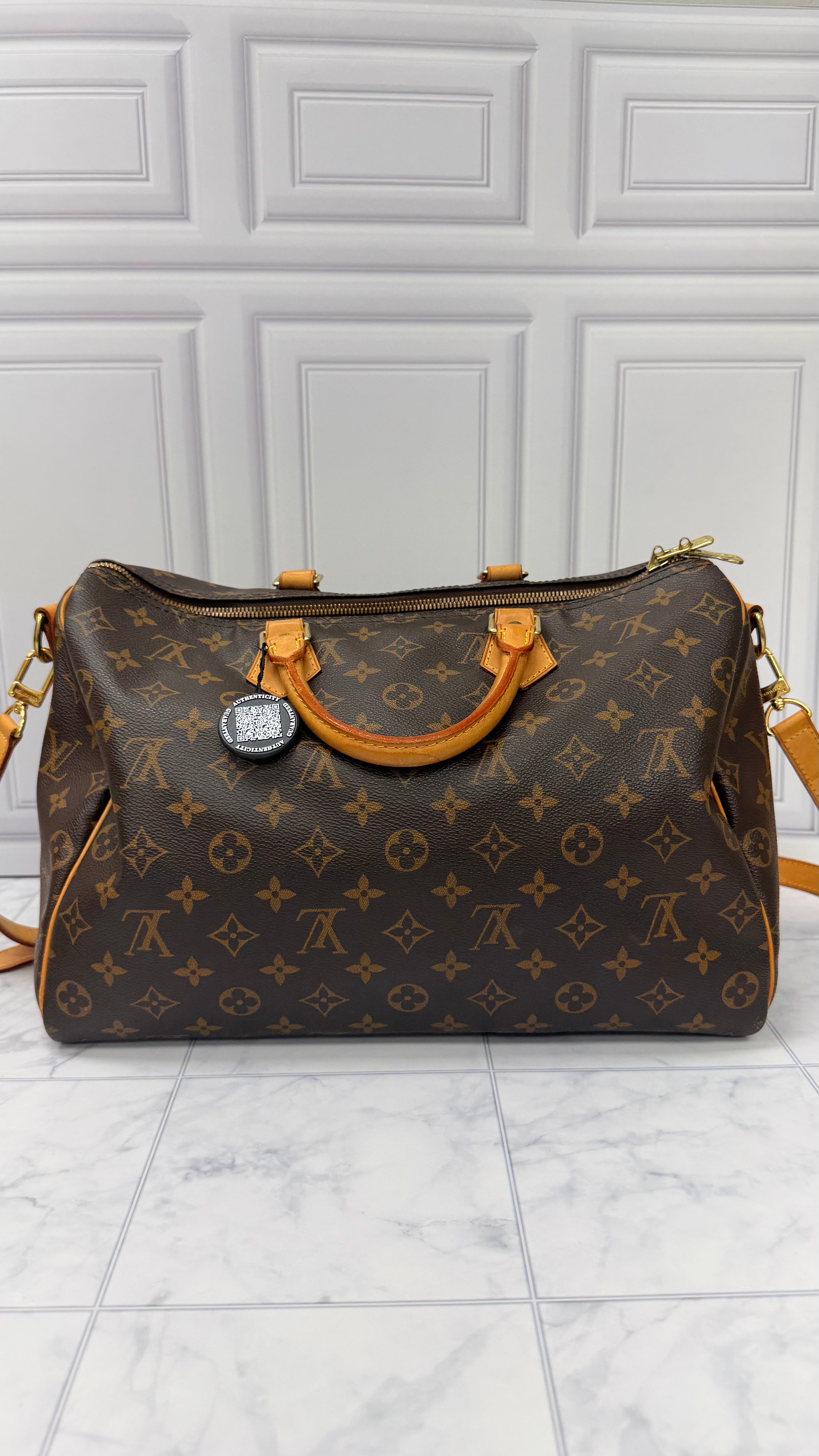*DONS DROP* Louis Vuitton Monogram Speedy 35 Bandouliere