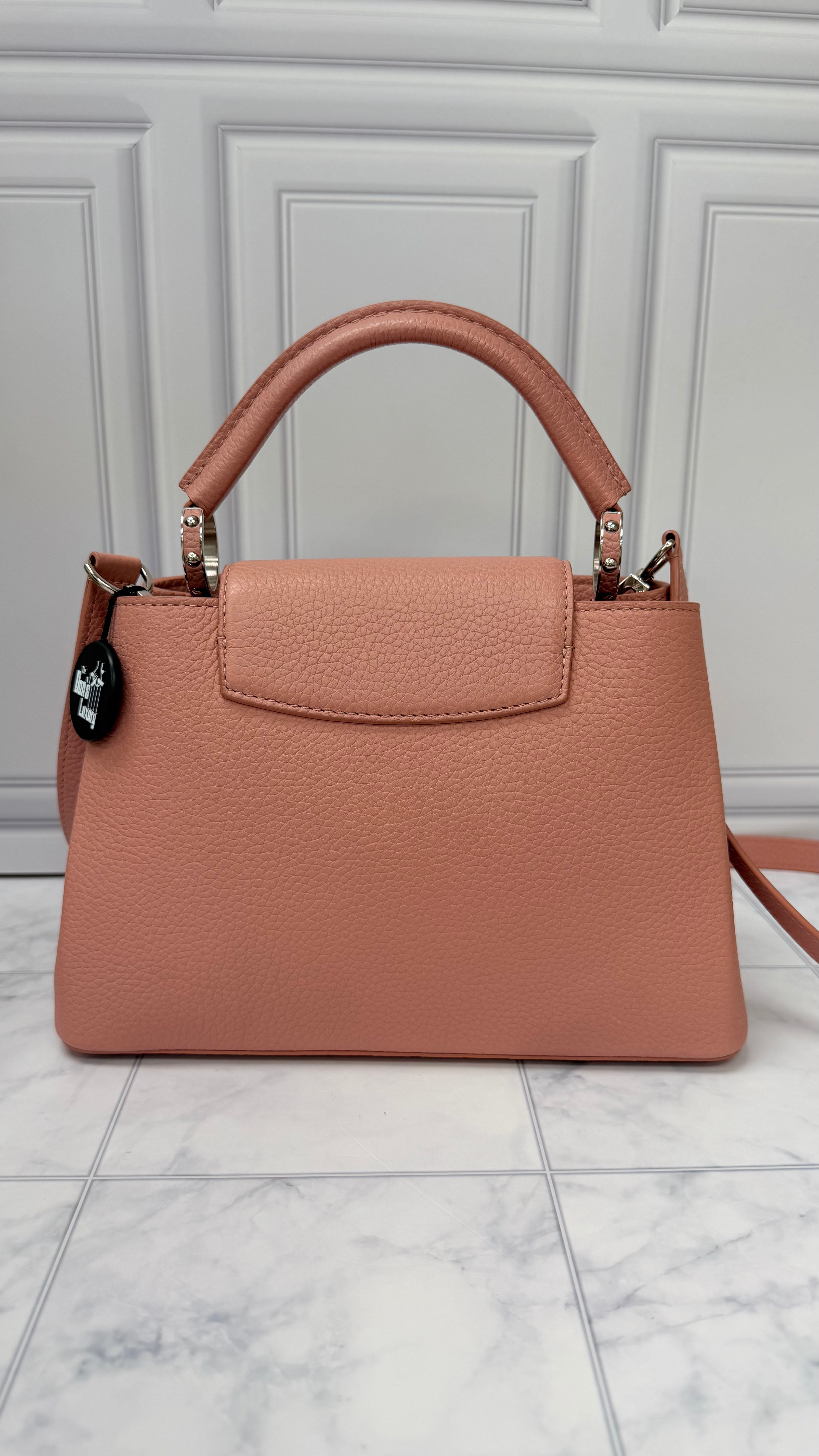 *DONS DROP* Louis Vuitton Pink Taurillon Mechanical Flowers Capucines BB Bag