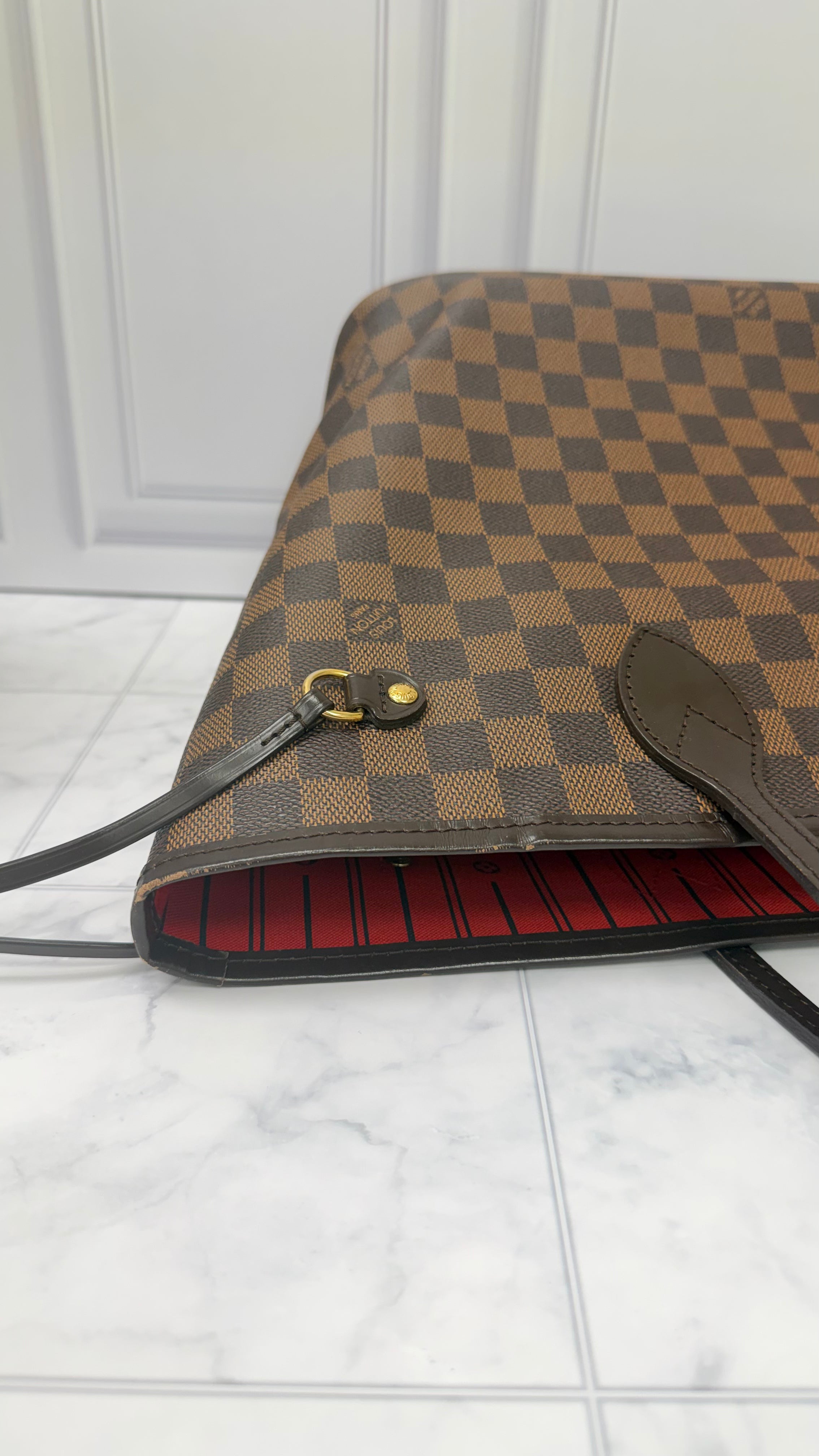 *DONS DROP* Louis Vuitton Damier Ebene Neverfull MM Tote Bag
