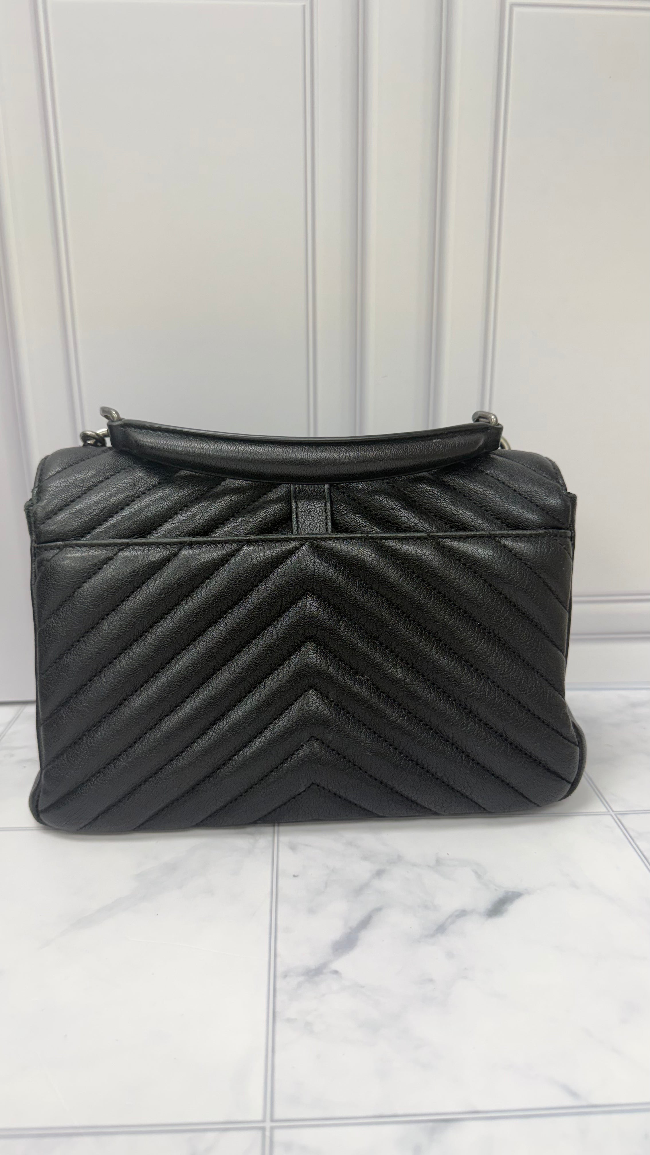 *DONS DROP* Saint Laurent YSL Black Quilted Leather Crossbody Bag