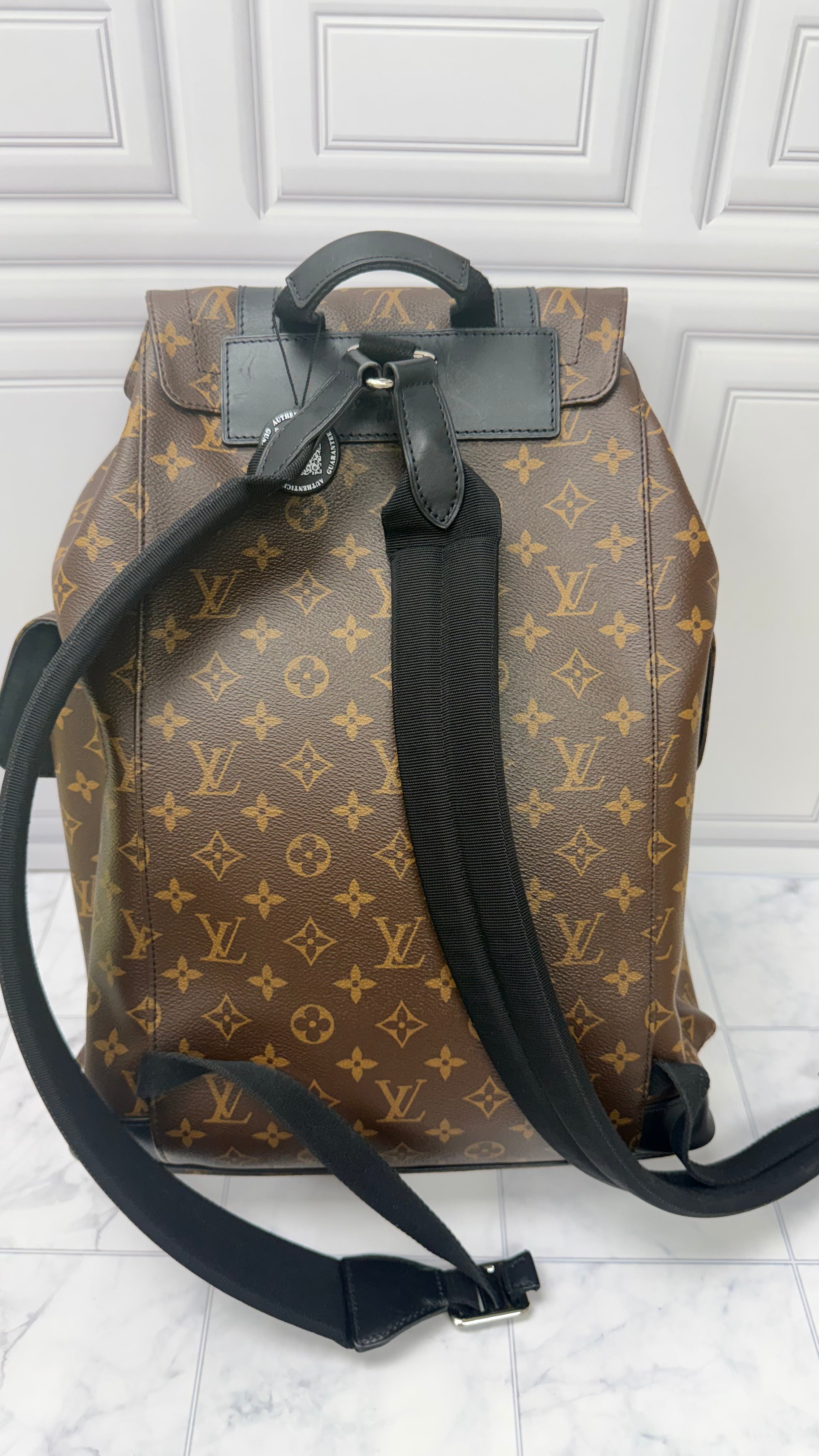 *DONS DROP* Louis Vuitton Monogram Macassar Christopher MM Backpack