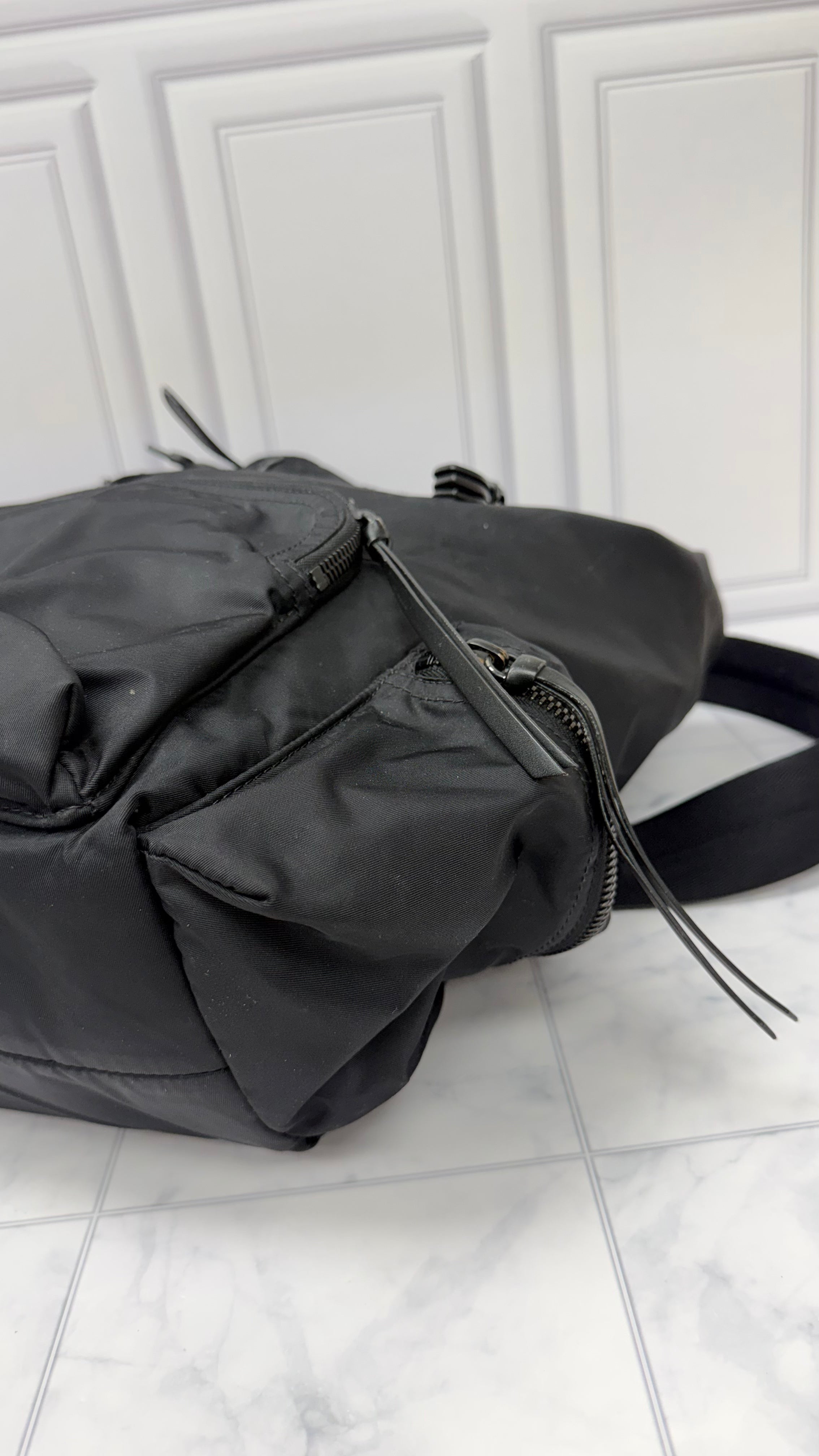 *DONS DROP* Burberry Black Nylon Rucksack Backpack